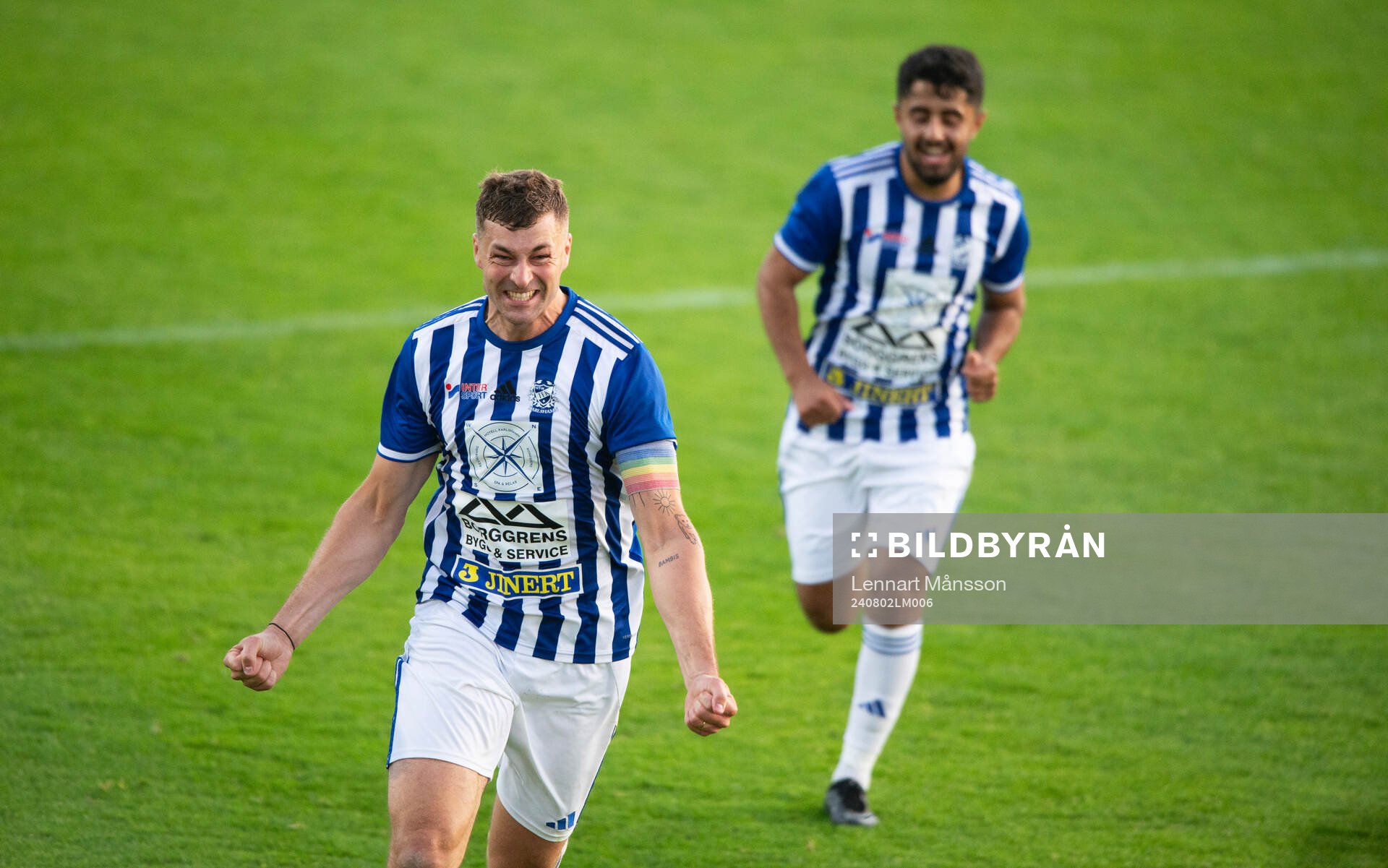 IFK Karlshamns Karl Lindqvist jublar