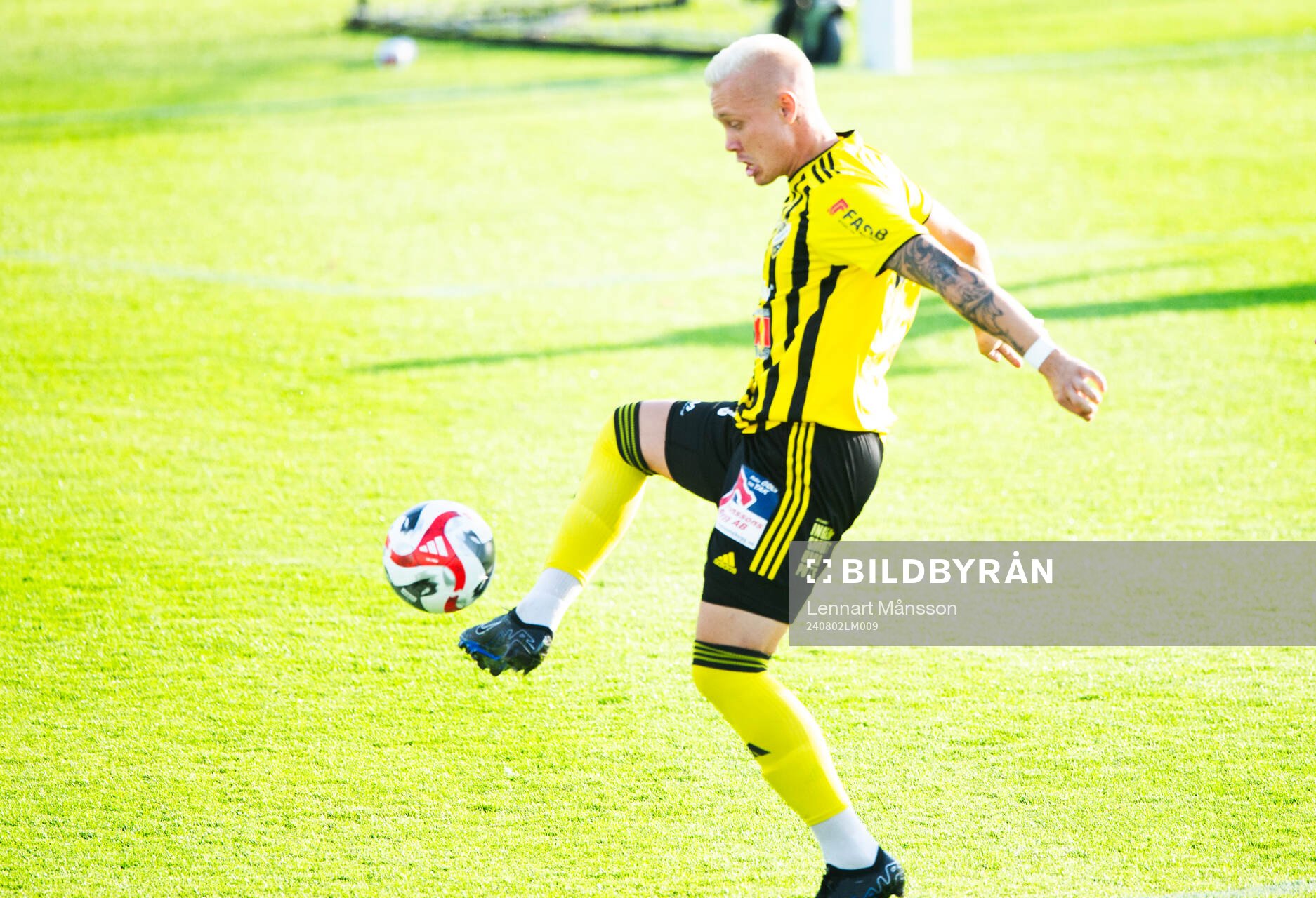 IFK Hässleholms Alexander Sjöström i matchen i div 2