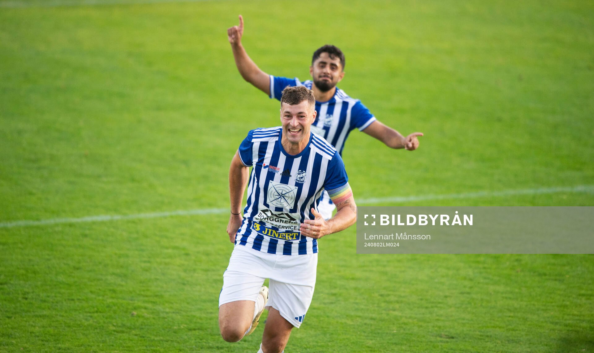 IFK Karlshamns Karl Lindqvist jublar