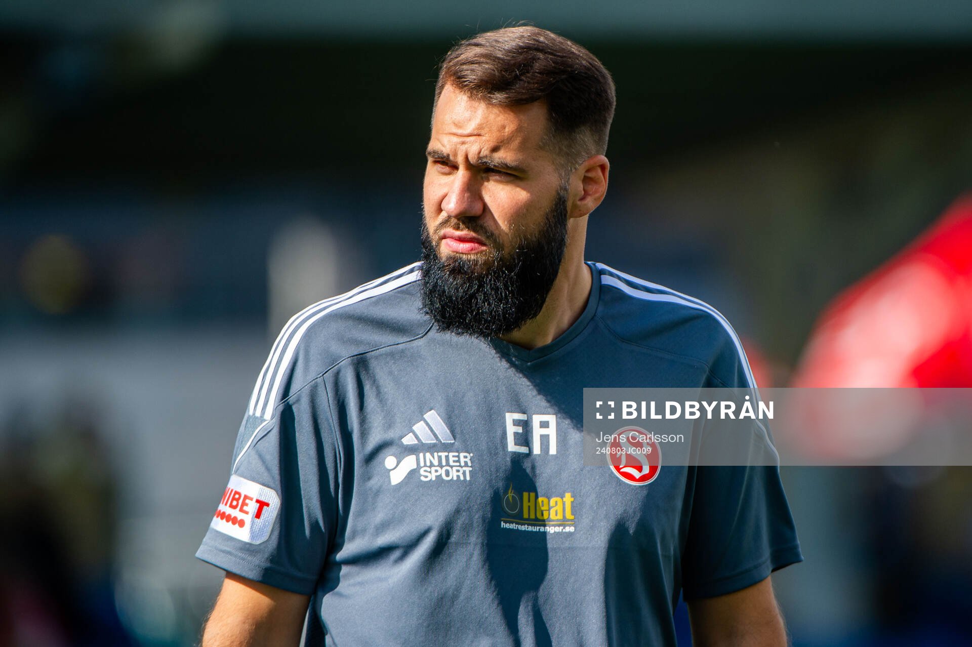 Sandvikens tränare Eldar Abdulic