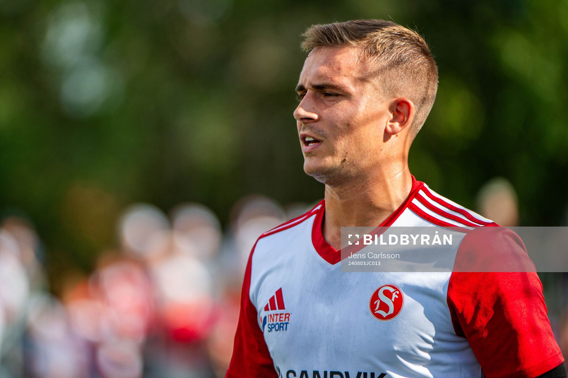 Sandvikens målvakt Felix Jakobsson