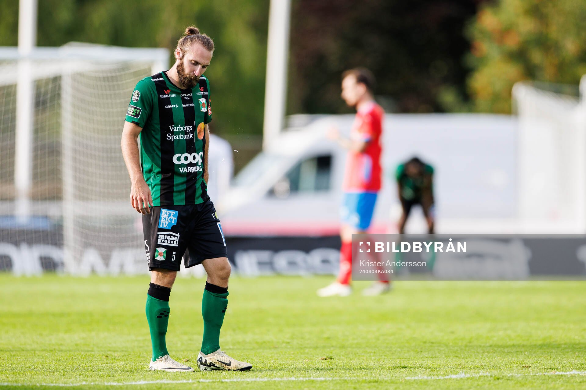 Varbergs Oskar Sverrisson deppar