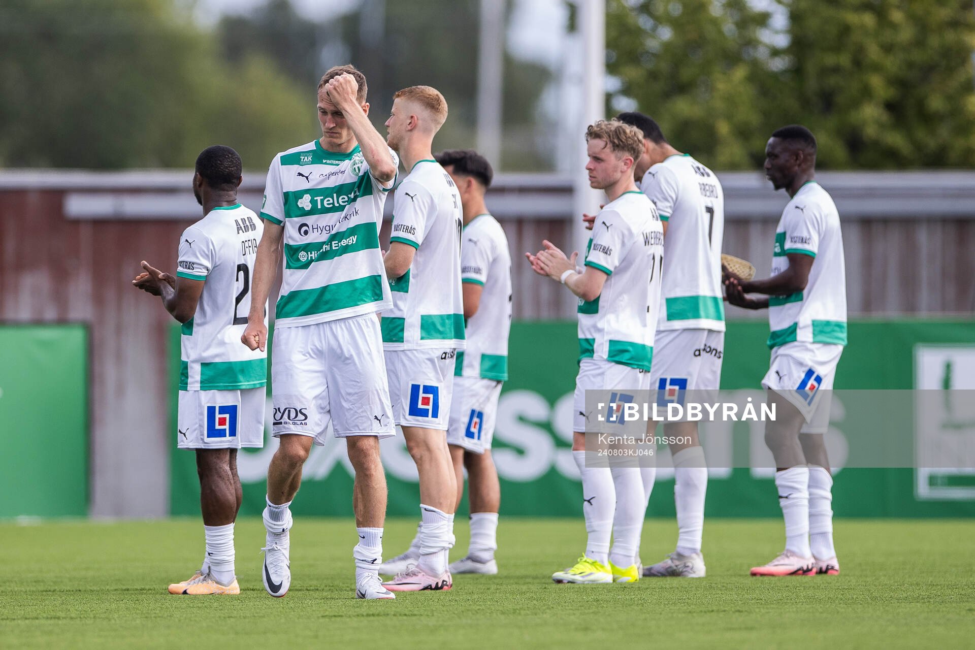 Västerås Viktor Granath deppar med lagkamrater