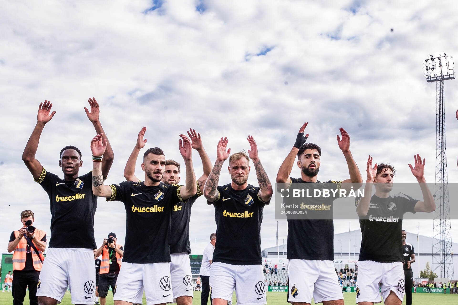AIKs Mouhamed Lamine Fanne Dabo, Ioannis Pittas, John