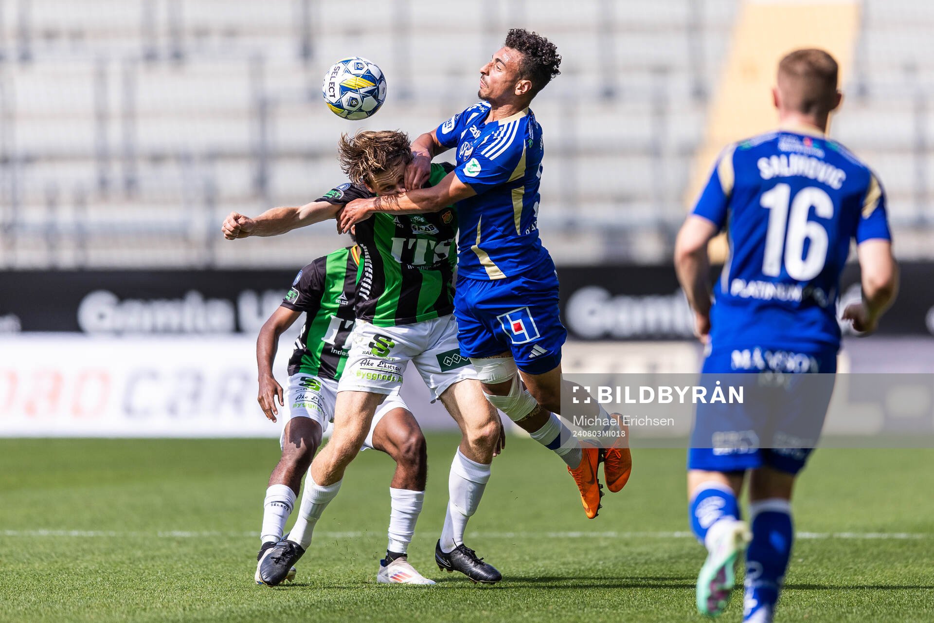 GAIS Axel Henriksson och IFK Norrköpings Moutaz Neffati