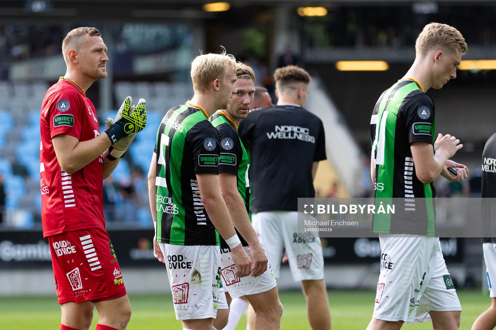 GAIS Erik Krantz, Robin Wendin Thomasson och August