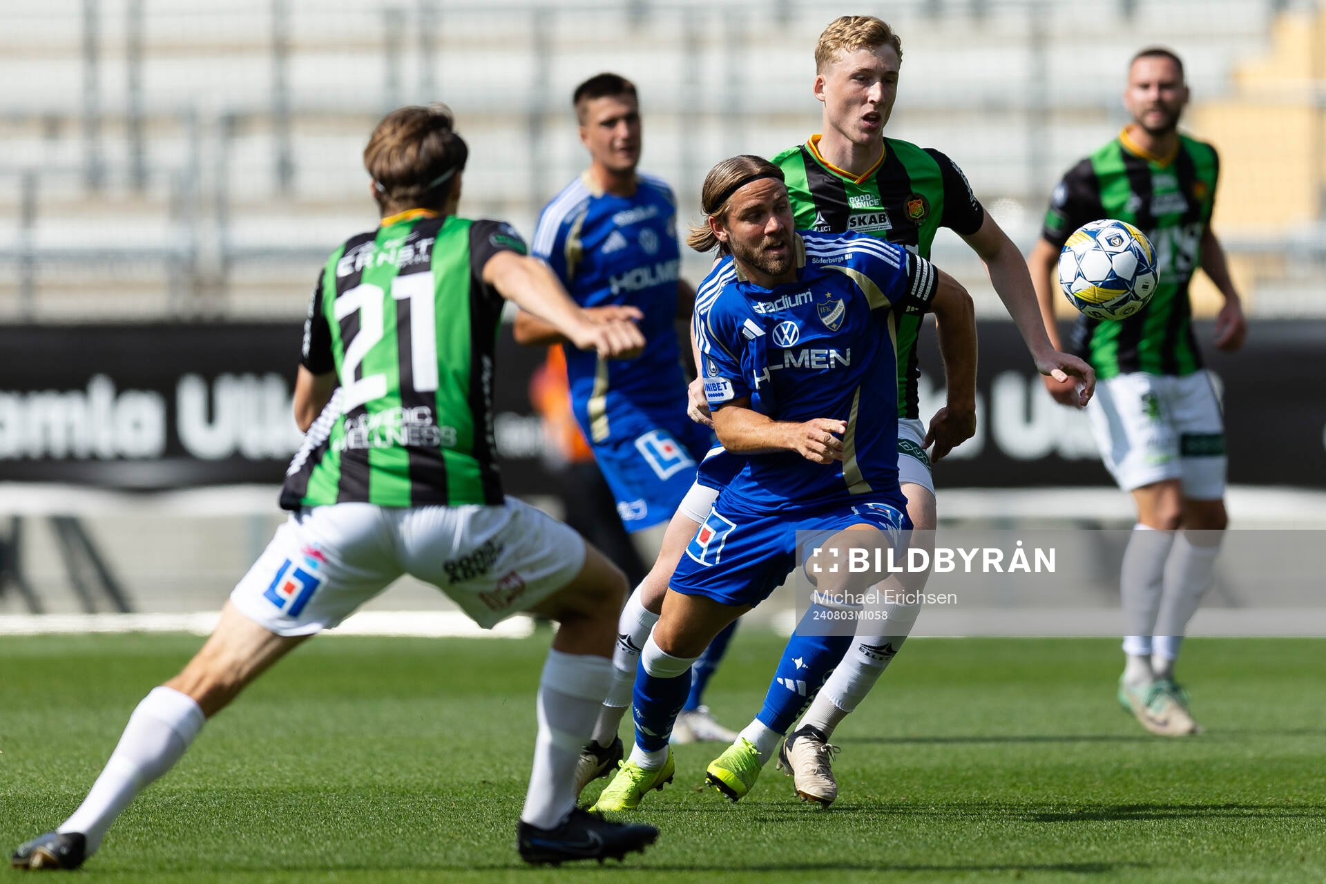 IFK Norrköpings Christoffer Nyman och GAIS Filip Beckman