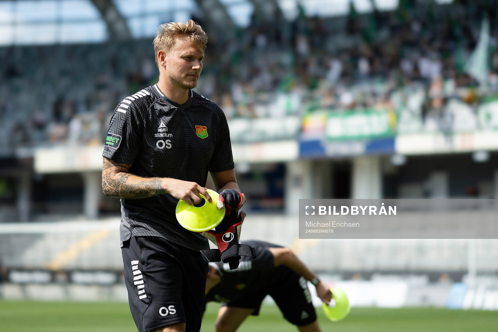 GAIS målvaktstränare Ole Söderberg innan fotbollsmatchen