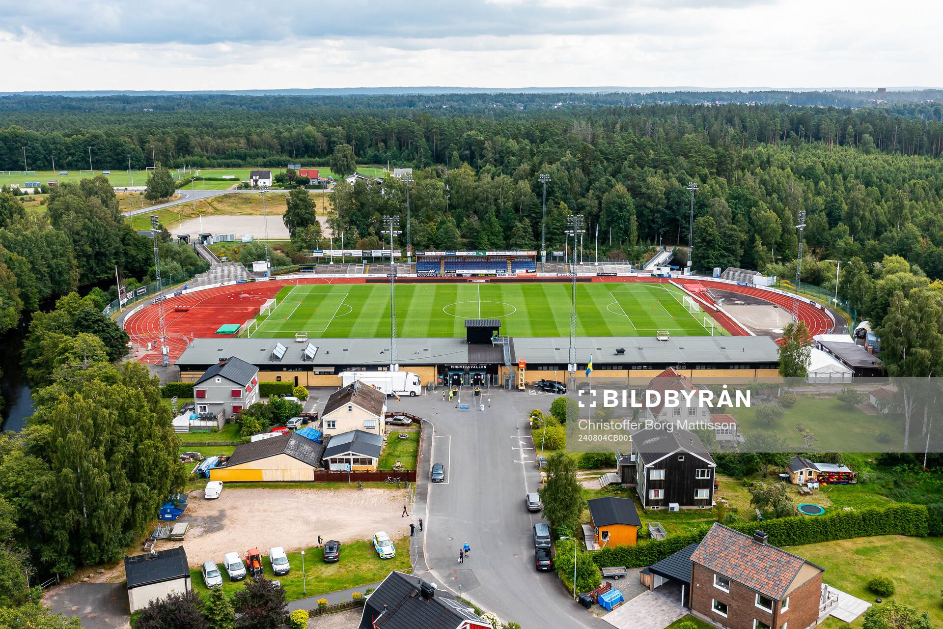 Finnvedsvallen exteriör