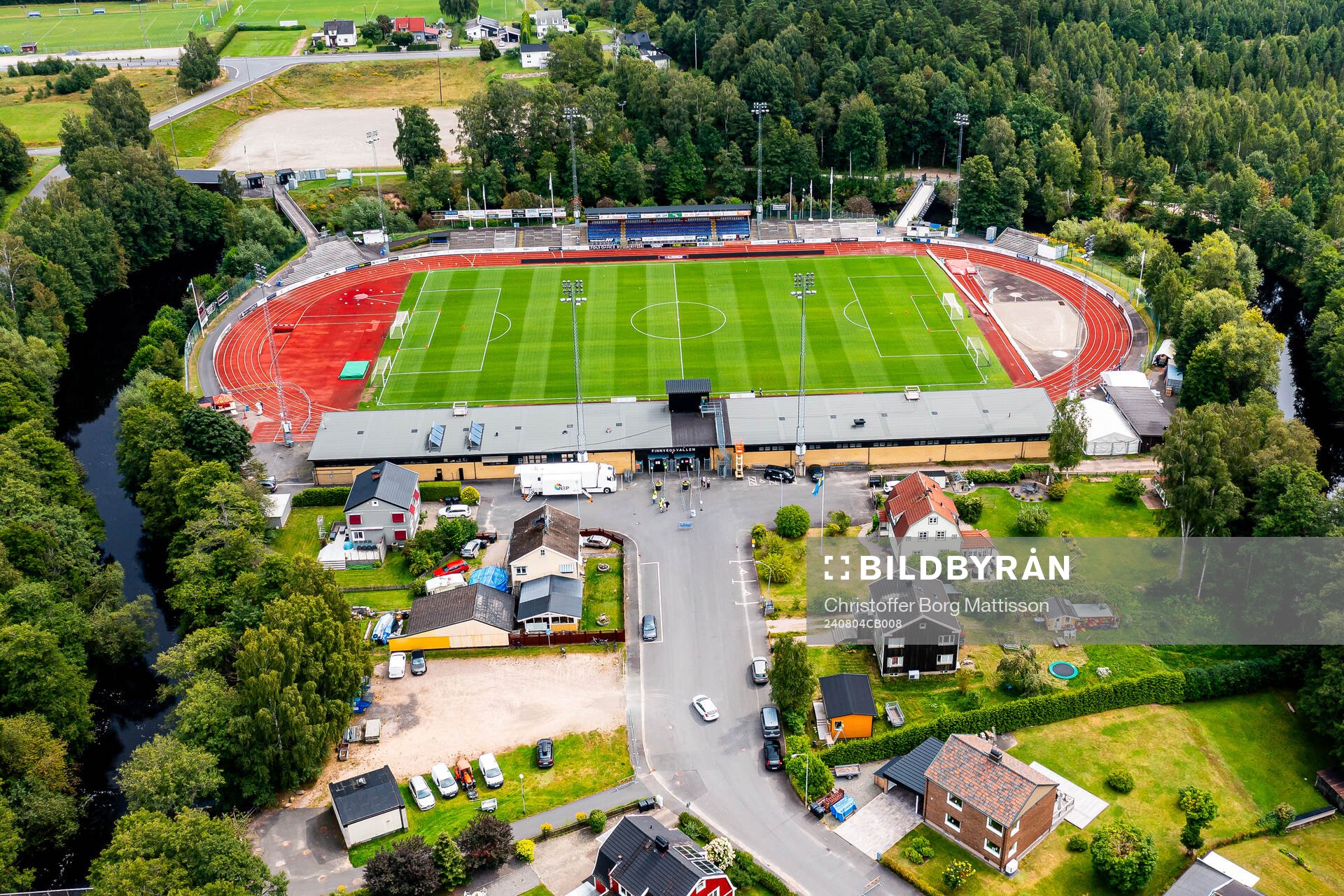 Finnvedsvallen exteriör