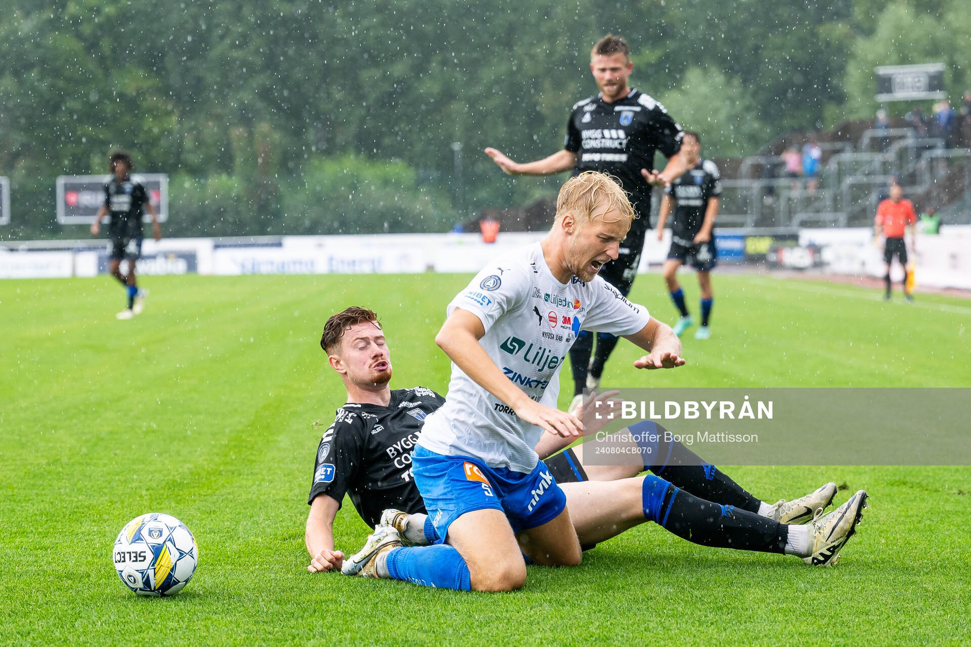 Sirius August Ljungberg och Värnamos Victor Larsson