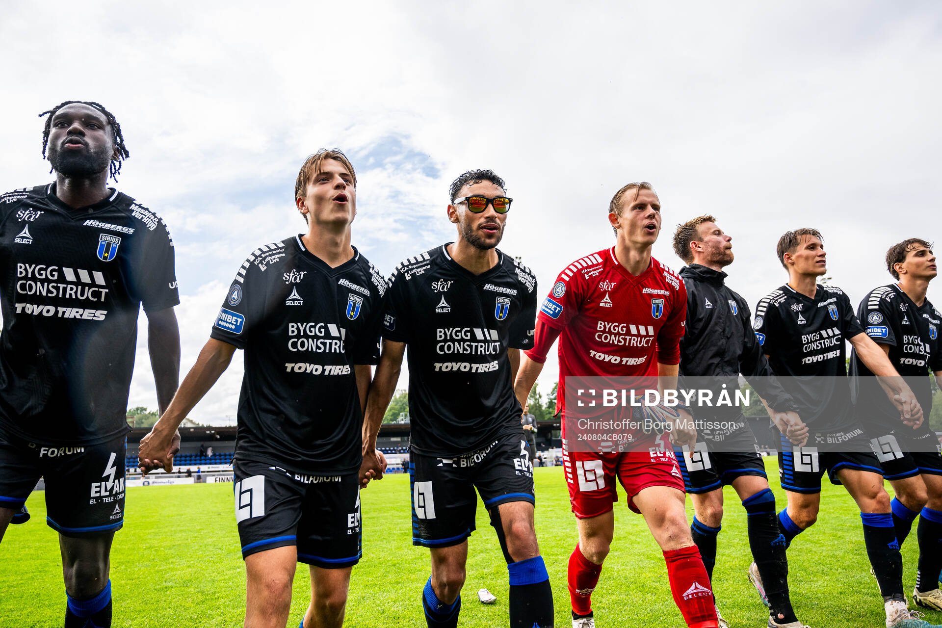 Sirius Patrick Nwadike, Joakim Persson och målvakt Jakob