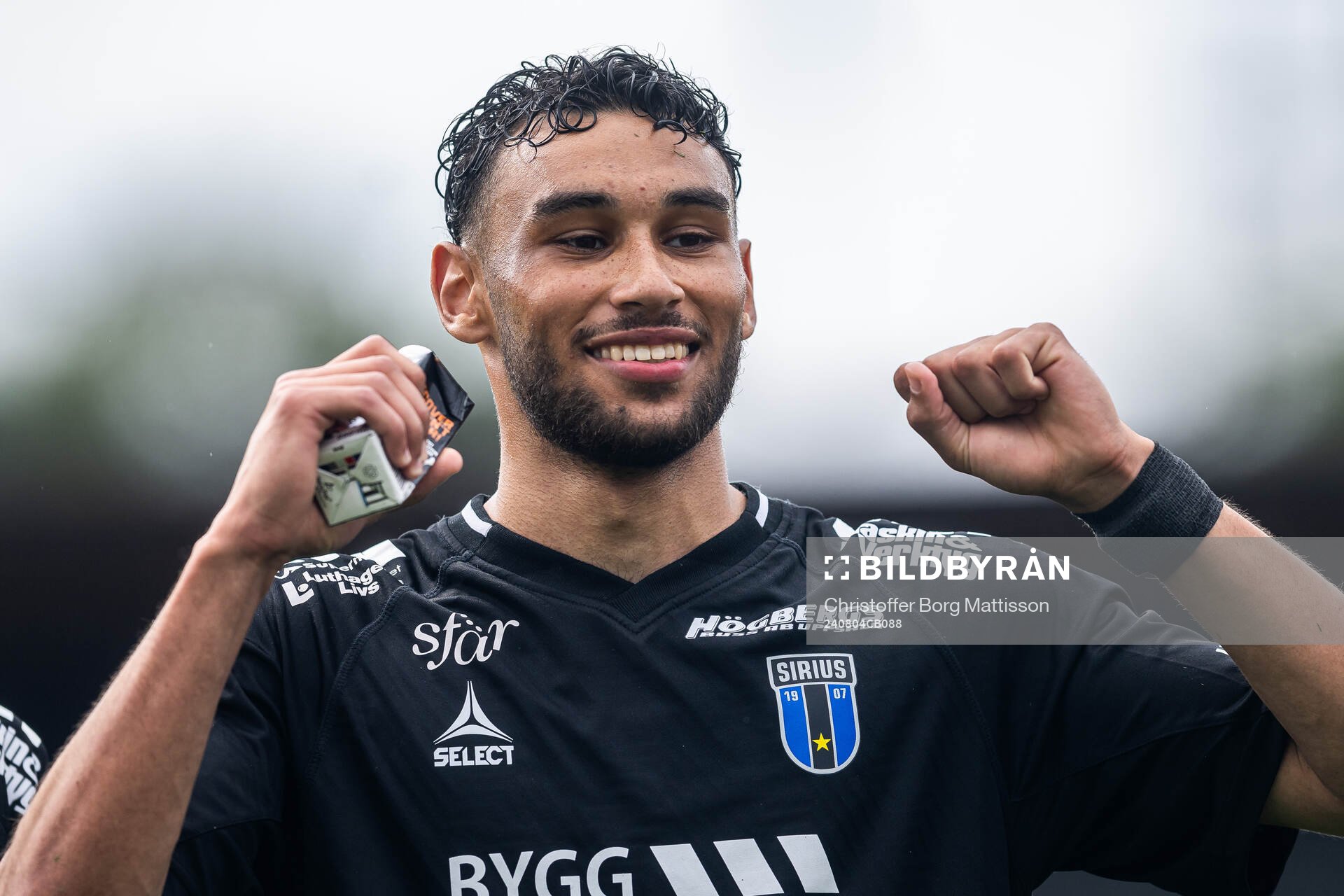 Sirius Joakim Persson jublar
