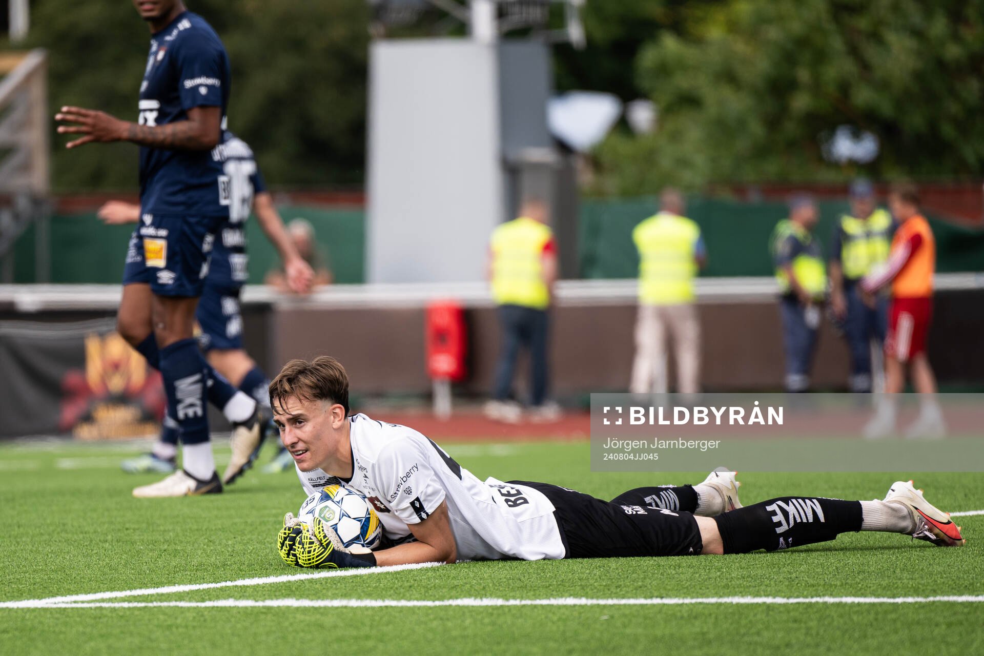 Örgrytes målvakt Hampus Gustafsson