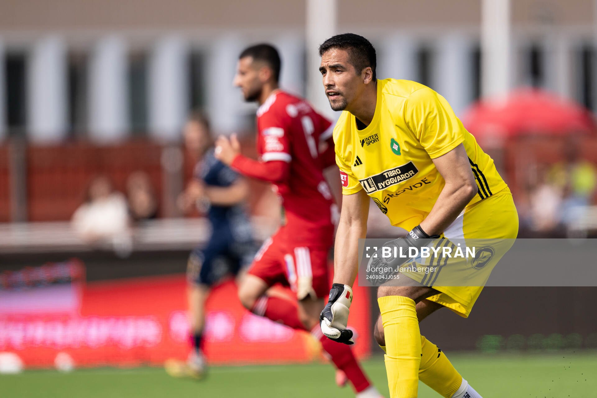 Skövde AIKs målvakt Adrian Zendejas