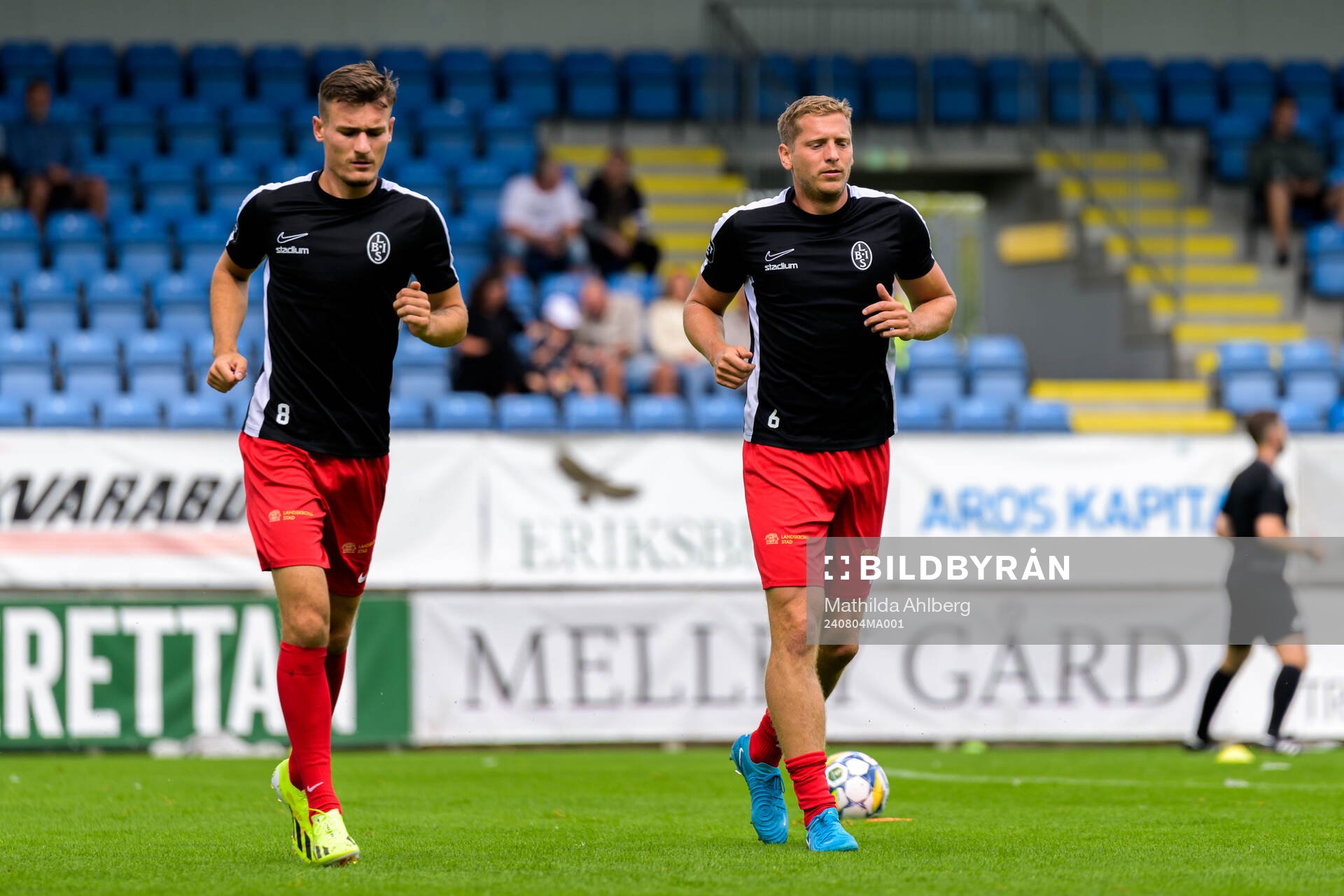 Landskronas Robin Dzabic och Philip Andersson