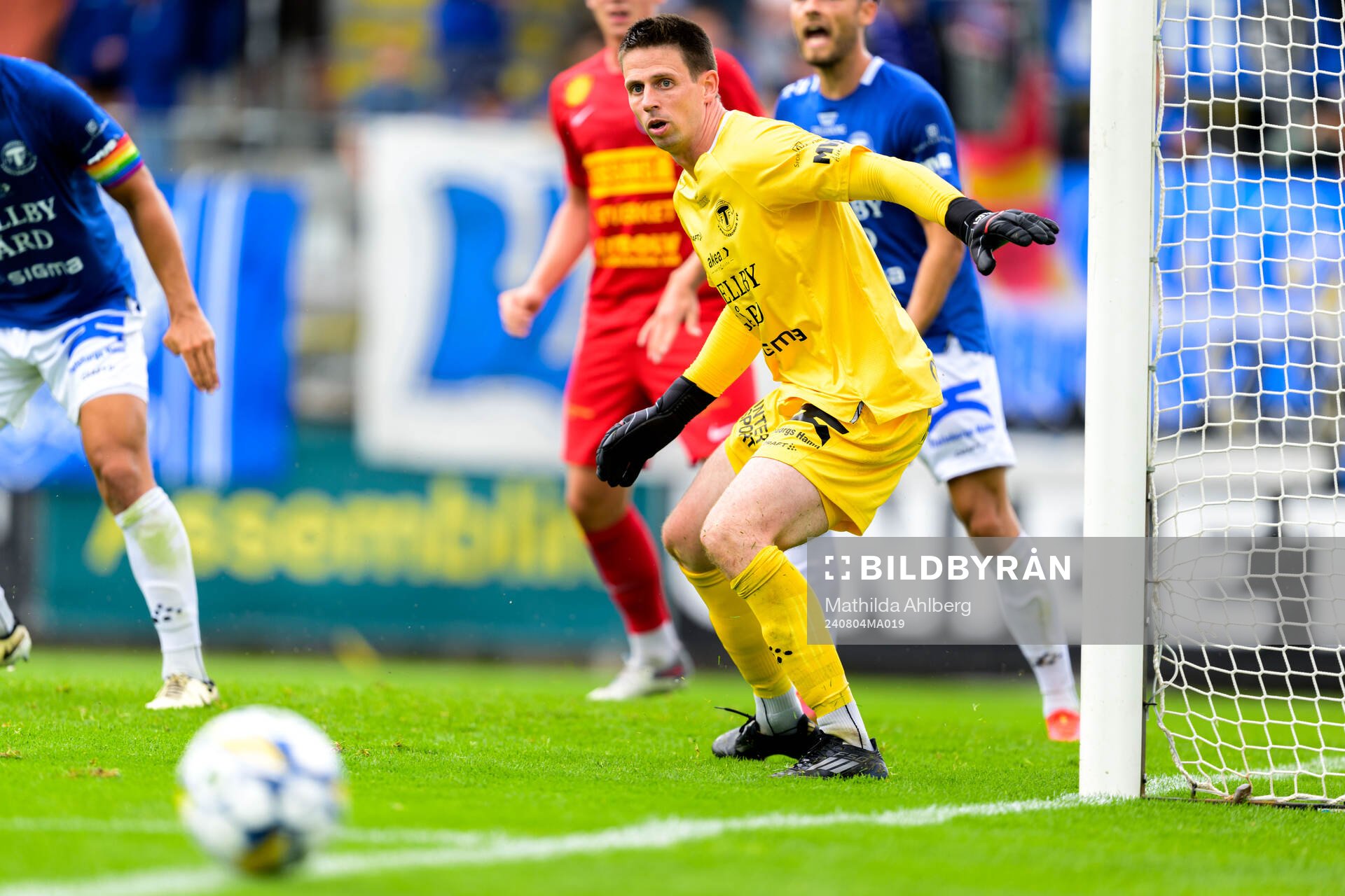 Trelleborgs målvakt Andreas Larsen