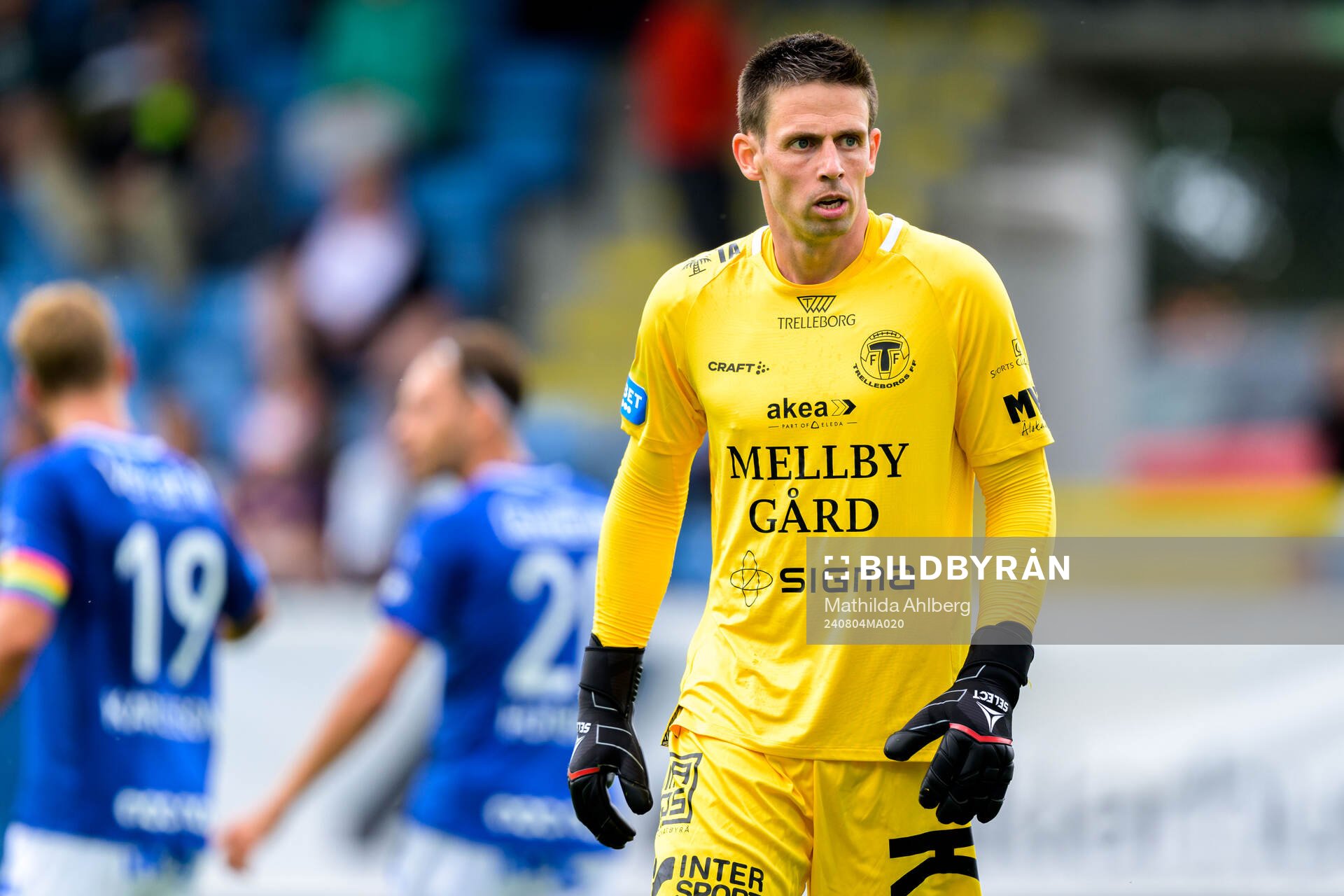 Trelleborgs målvakt Andreas Larsen