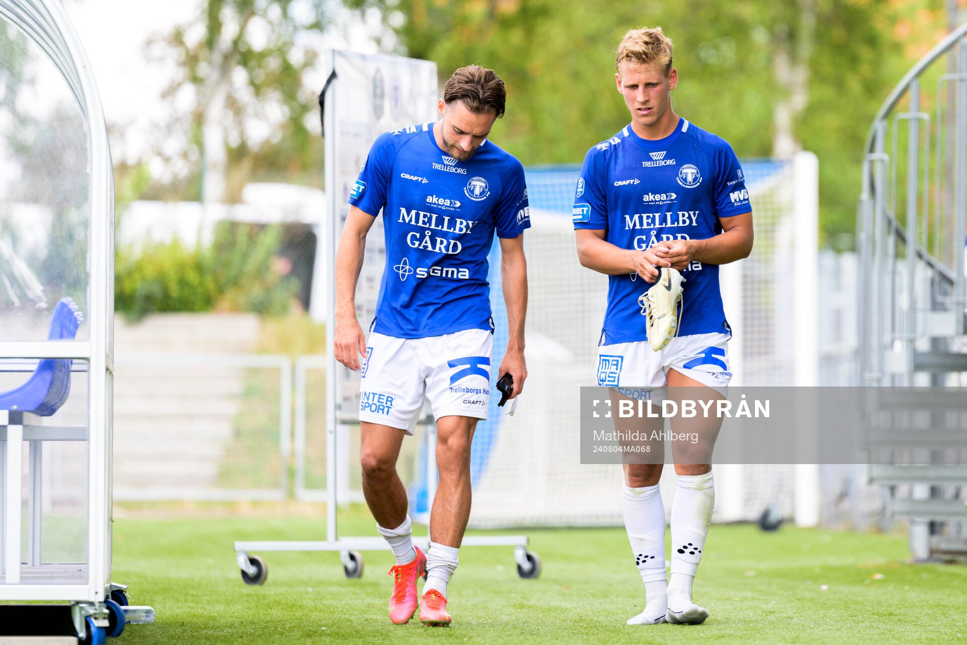 Trelleborgs Felix Hörberg och Tobias Karlsson deppar