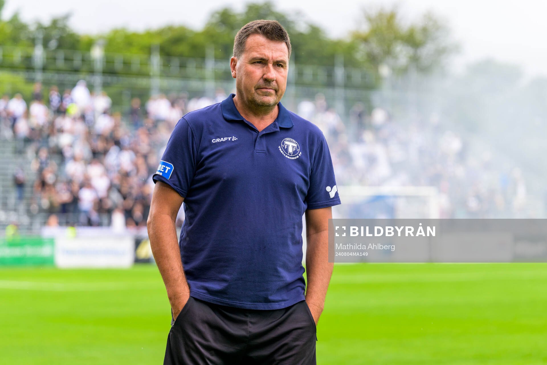 Trelleborgs tränare Stefan Jacobsson