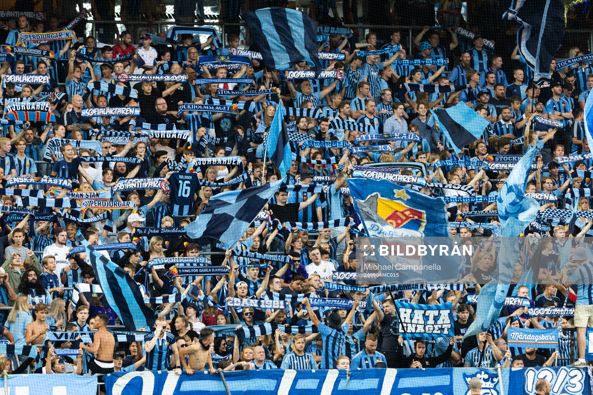 Djurgårdens supportrar