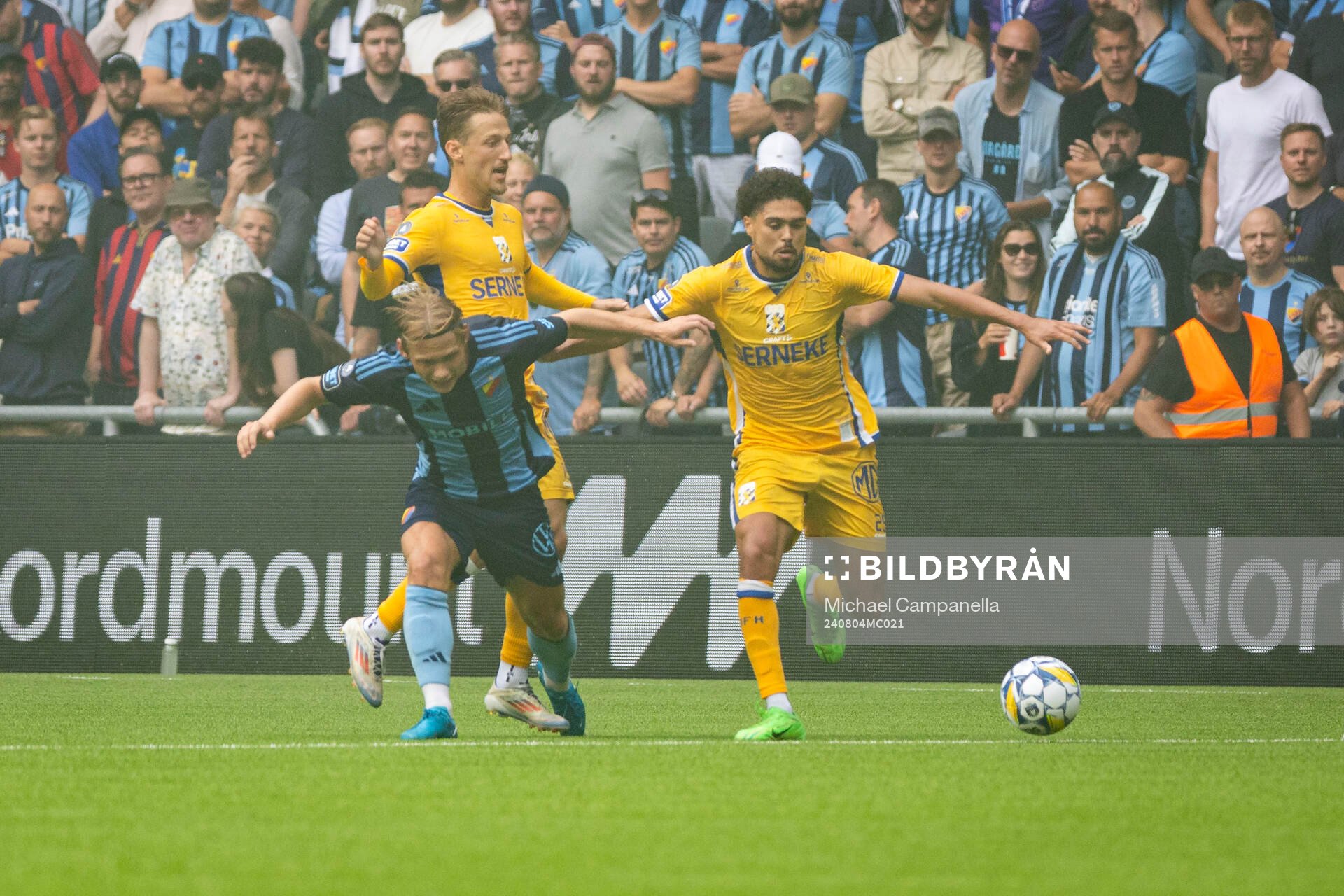 IFK Göteborgs Thomas Santos och Djurgårdens Tobias