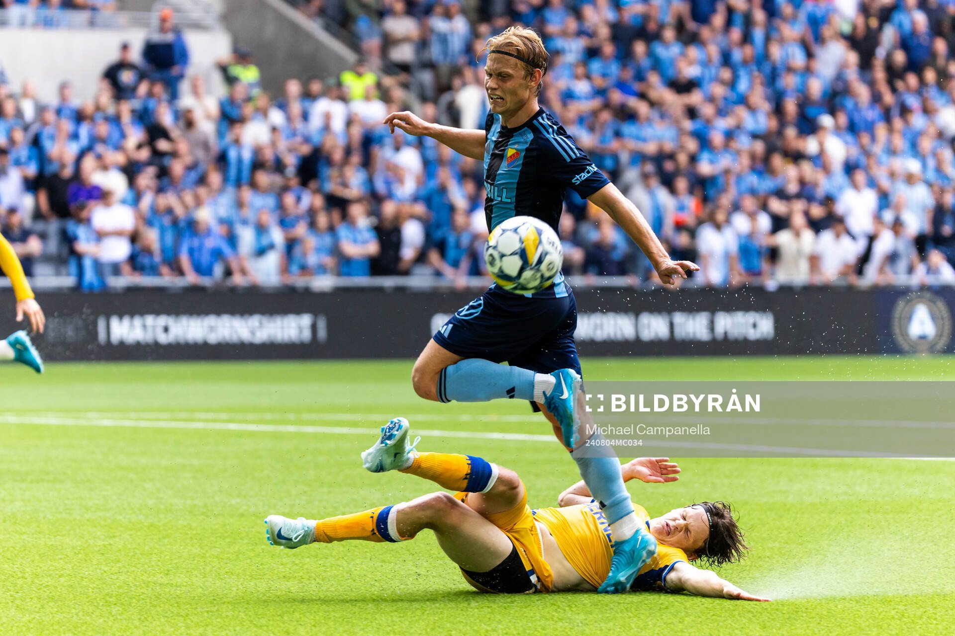 IFK Göteborgs Kolbeinn Thordarson och Djurgårdens Tobias