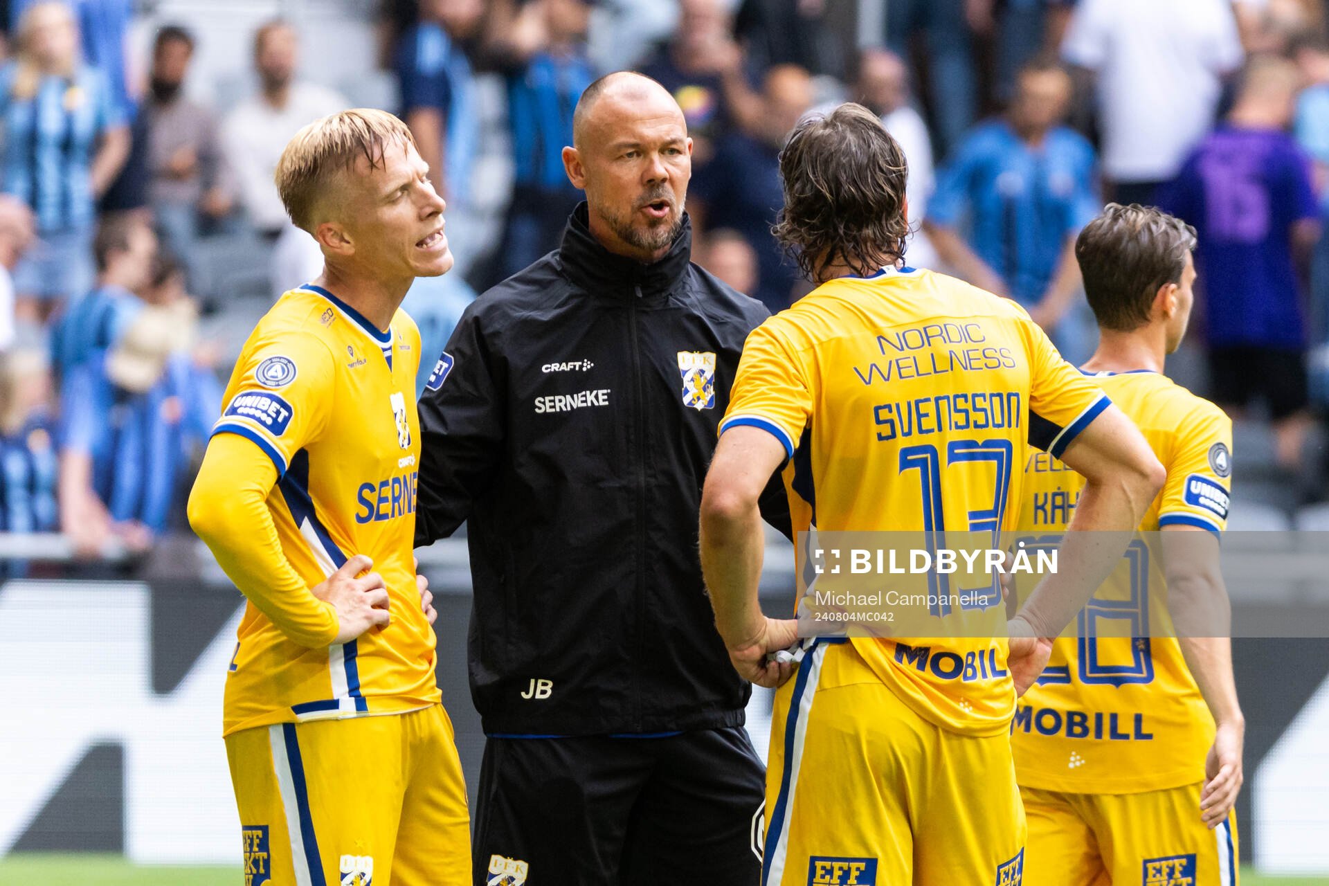 IFK Göteborgs Oscar Wendt, Gustav Svensson och