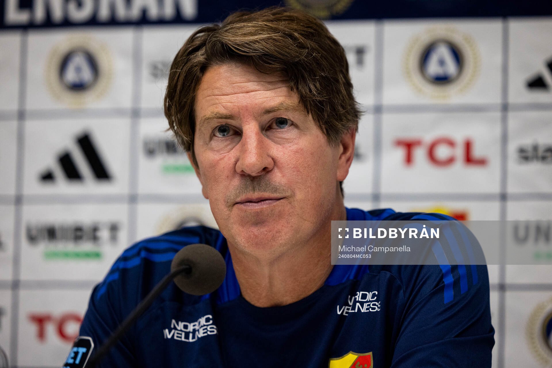Djurgårdens tränare Thomas Lagerlöf