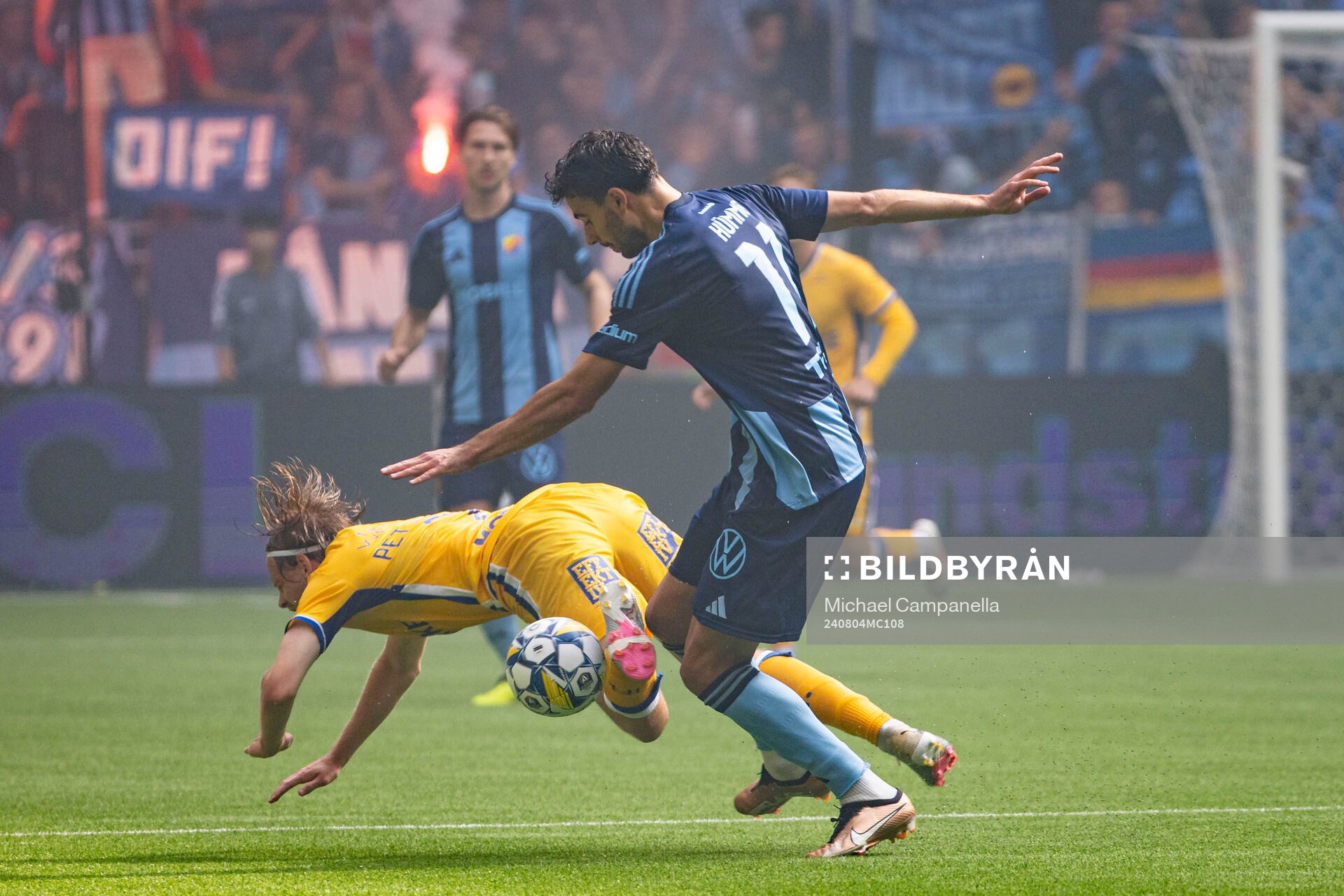 Djurgårdens Deniz Hummet och IFK Göteborgs Oscar