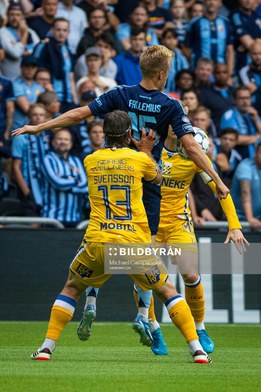 IFK Göteborgs Gustav Svensson och Djurgårdens Oskar
