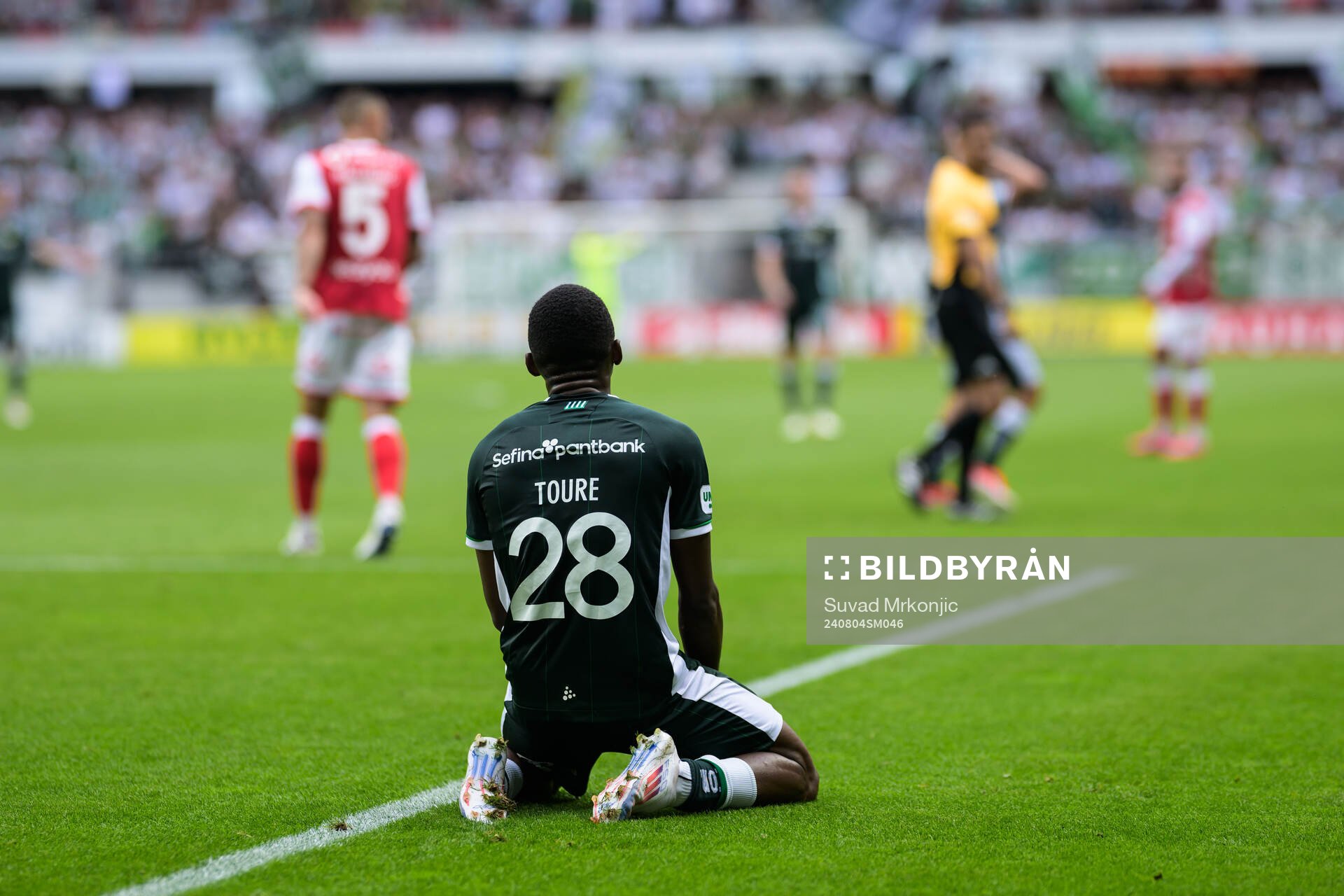 Hammarbys Bouzomana Toure deppar
