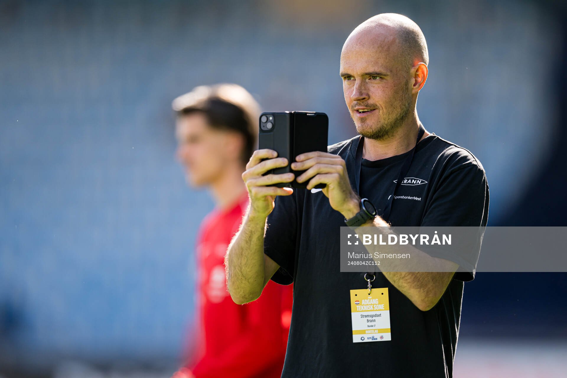 Thomas Brakstad, press officer of Brann