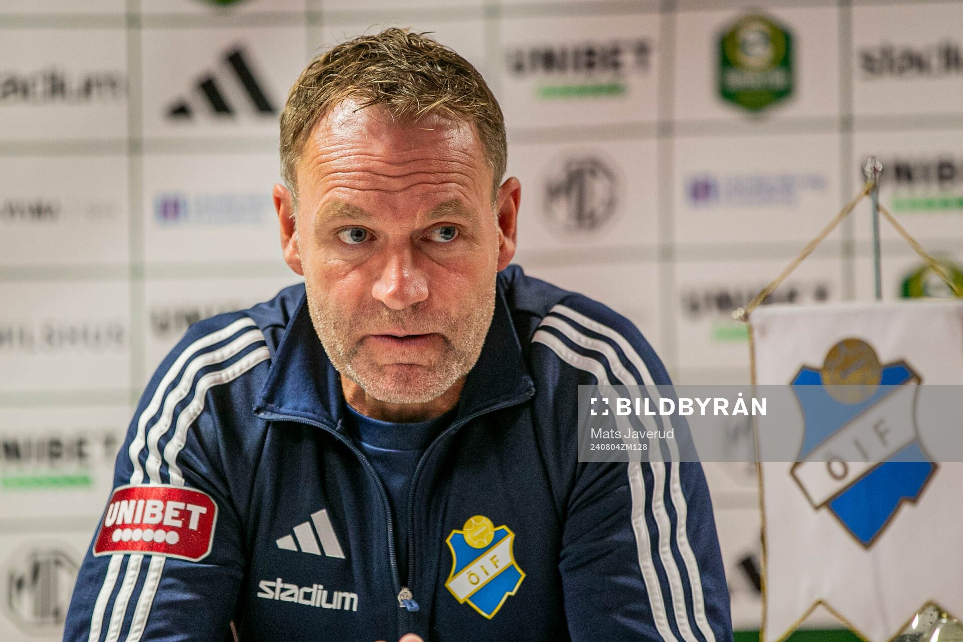 Östers tränare Torbjörn Arvidsson