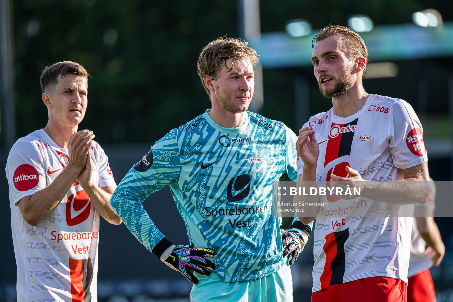Mathias Dyngeland and Mads Berg Sande of Brann