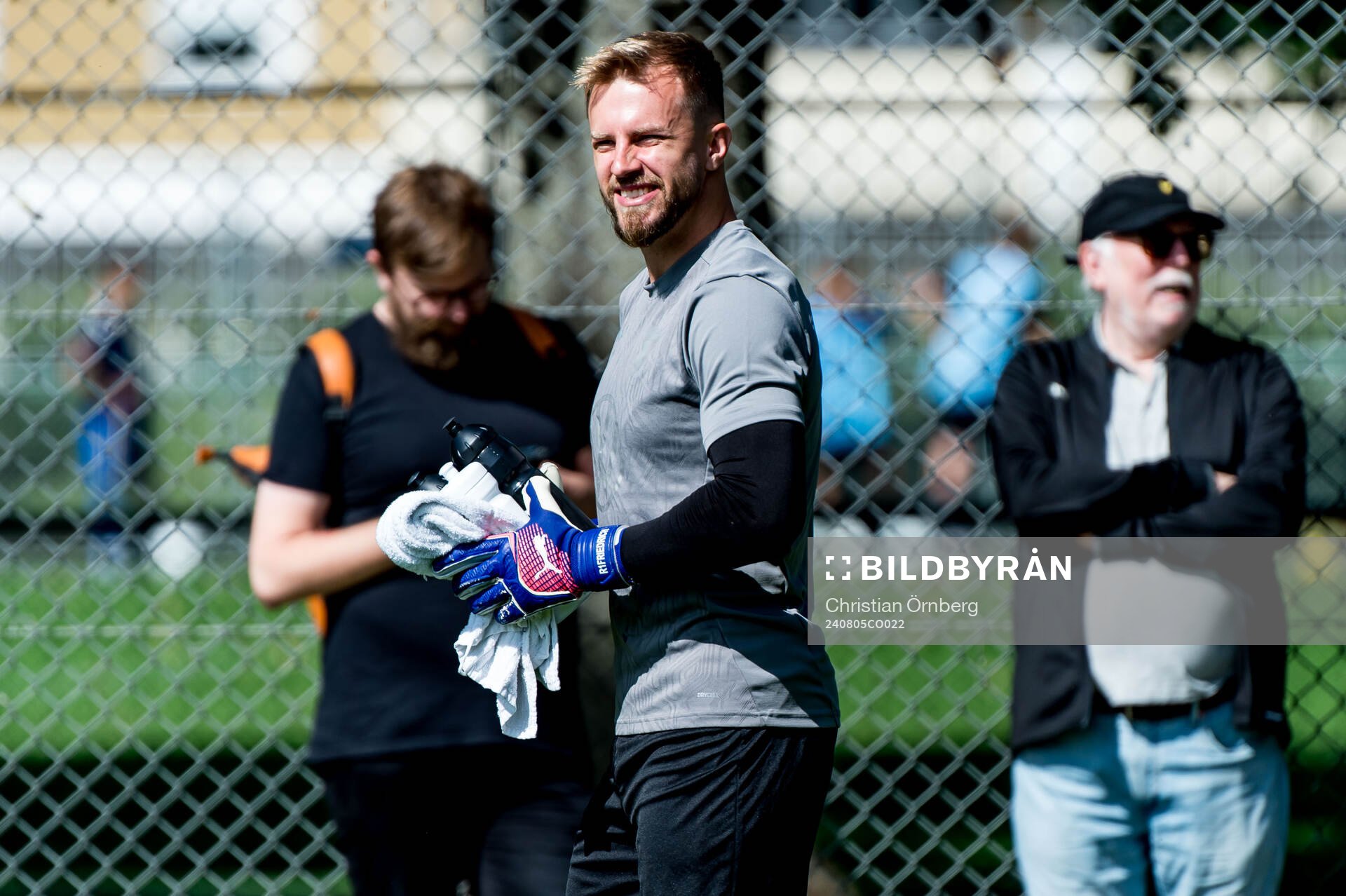 Goalkeeper Ricardo Friedrich of Malmö FF