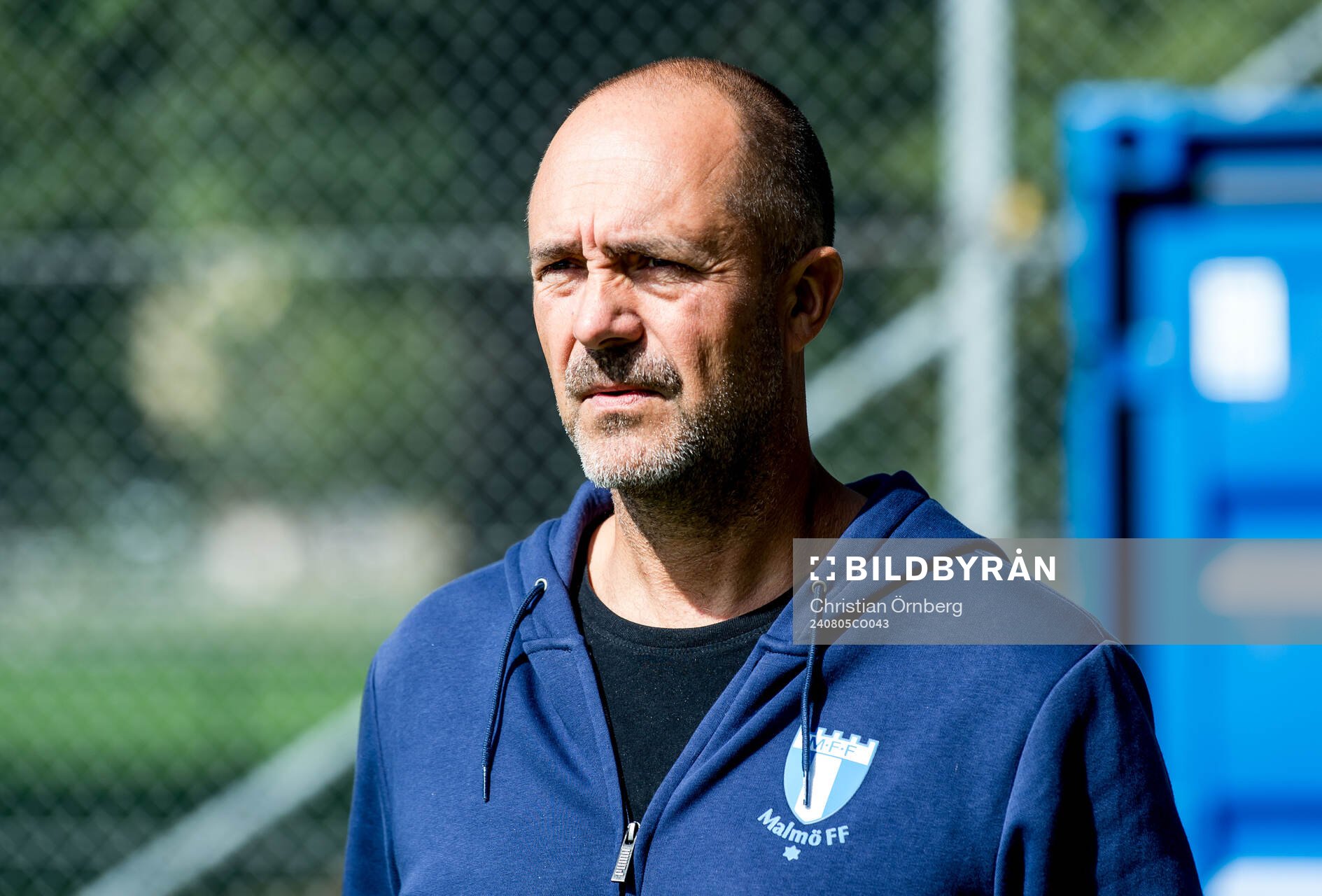 Security manager Peter Narbe