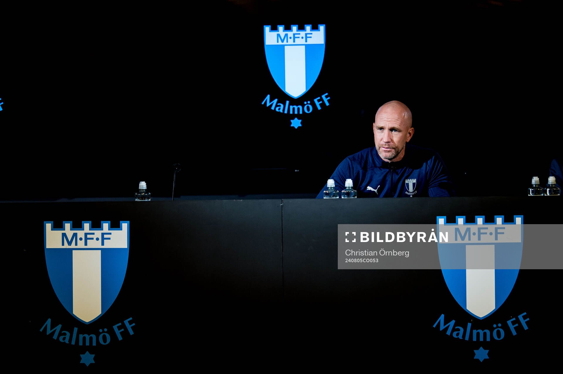 Head coach Henrik Rydström of Malmö FF