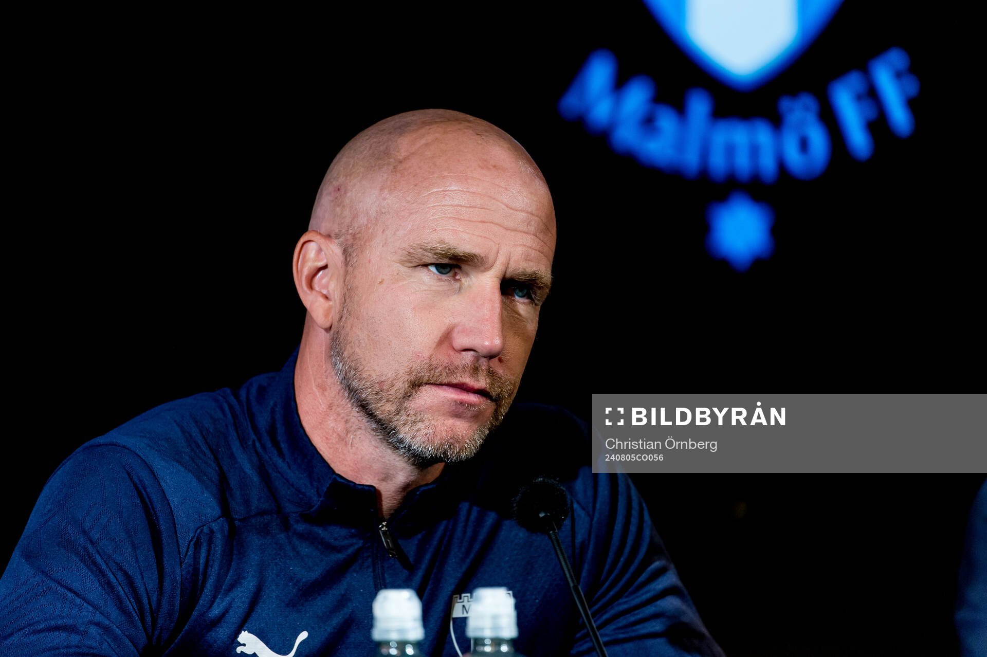 Head coach Henrik Rydström of Malmö FF