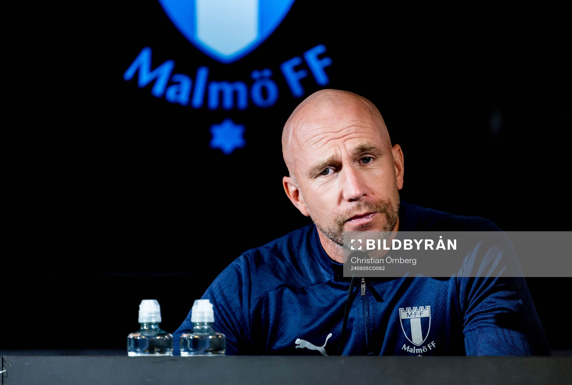 Head coach Henrik Rydström of Malmö FF