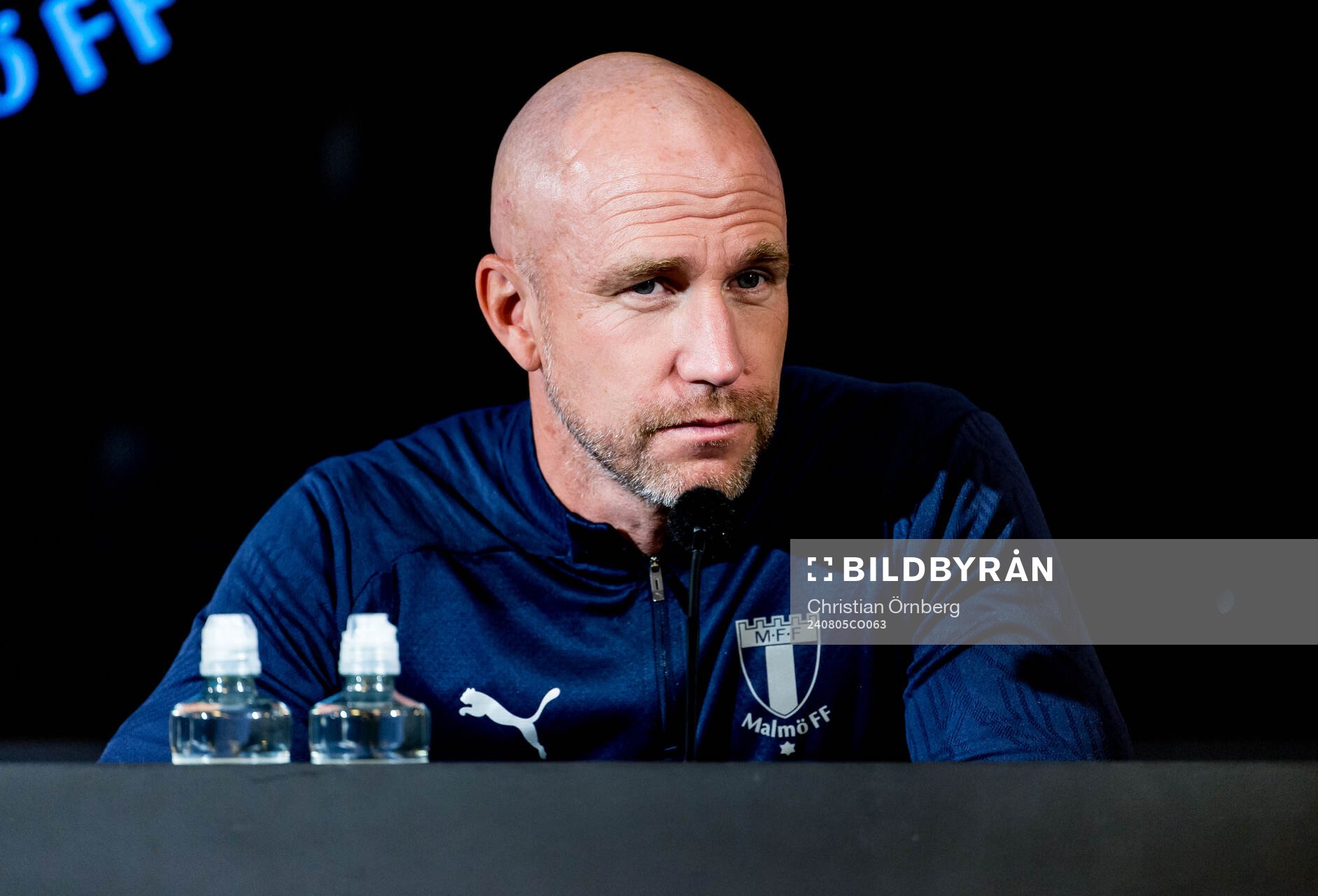 Head coach Henrik Rydström of Malmö FF
