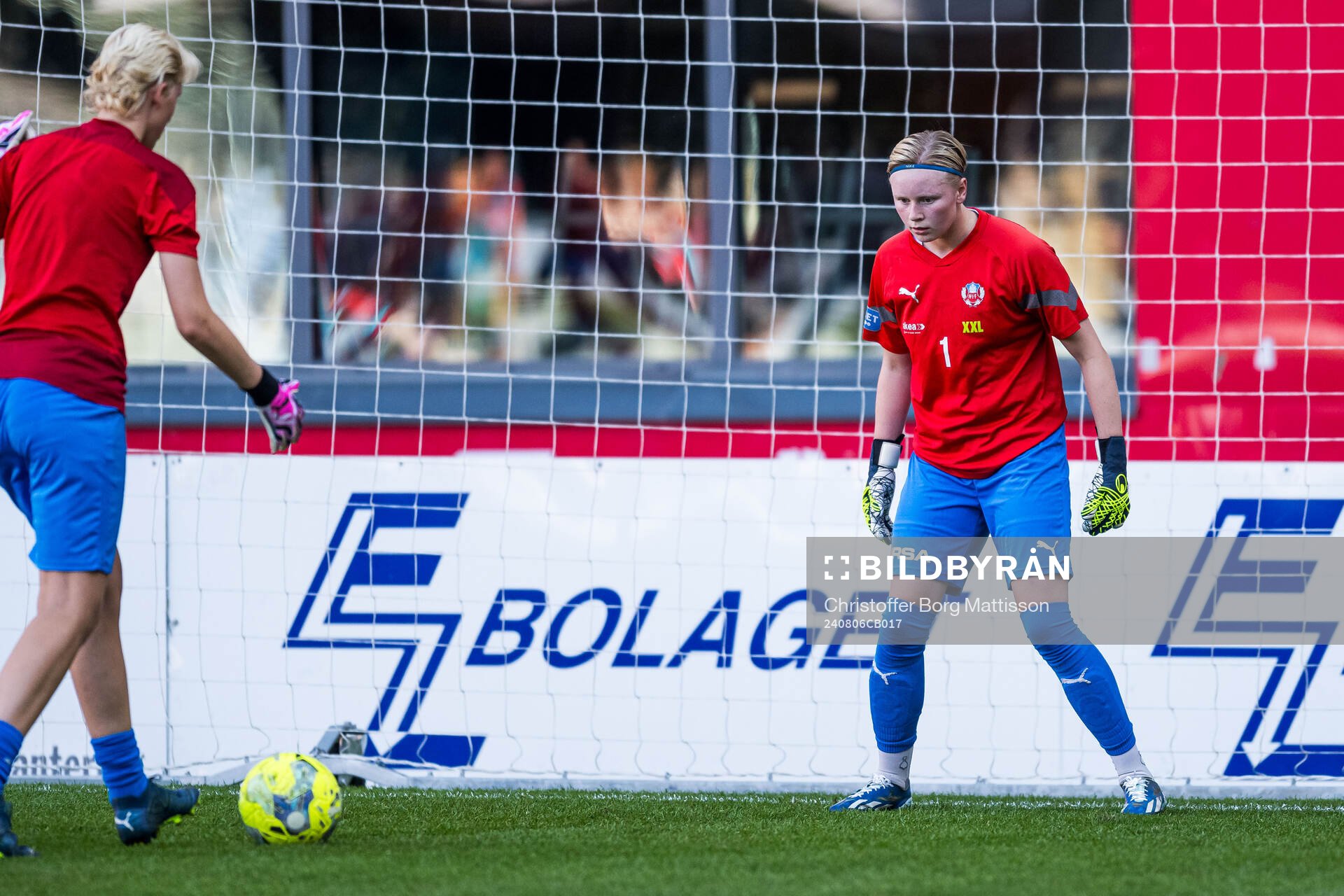 Helsingborgs målvakt Hannah Tegestål