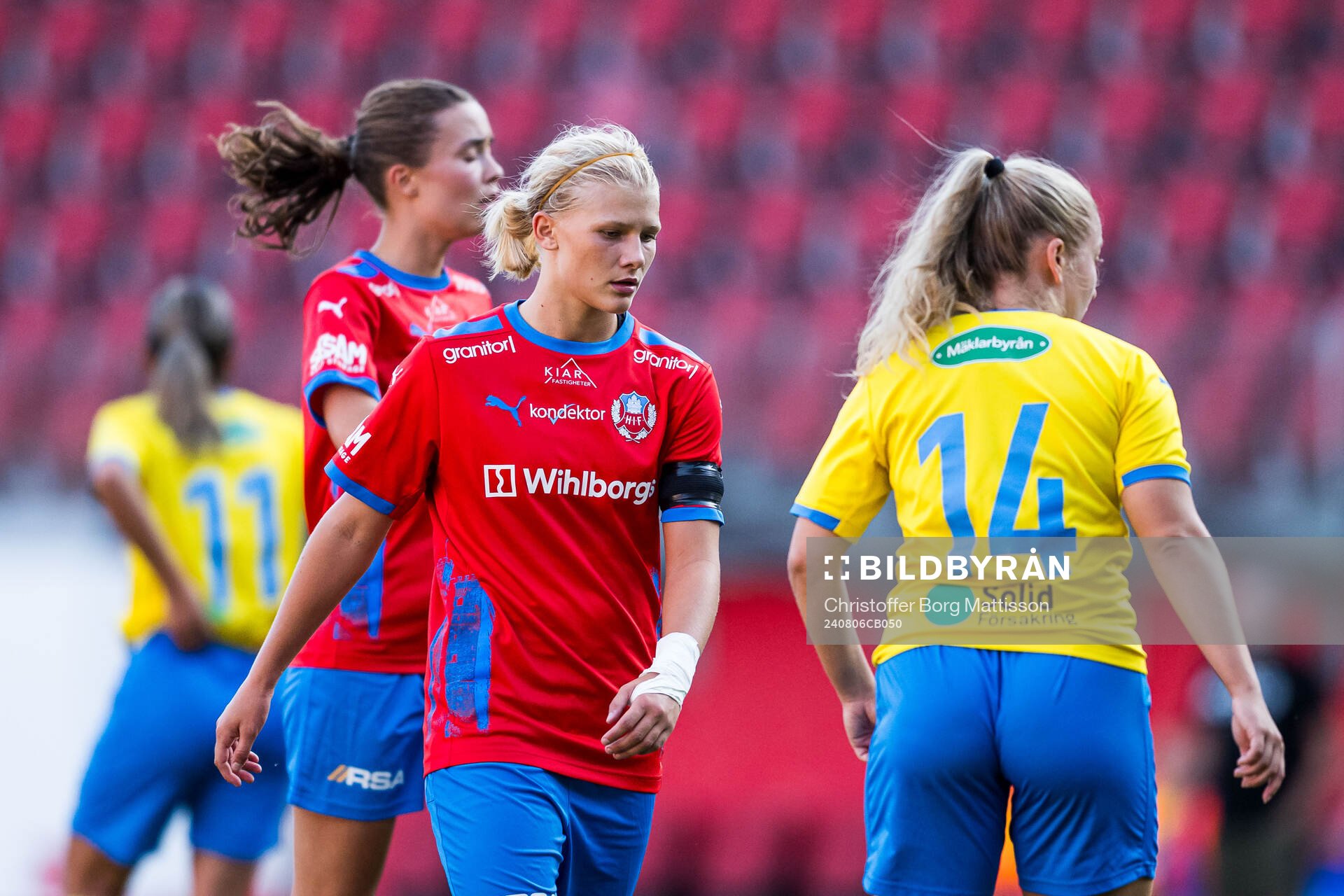 Helsingborgs Alma Larsson deppar