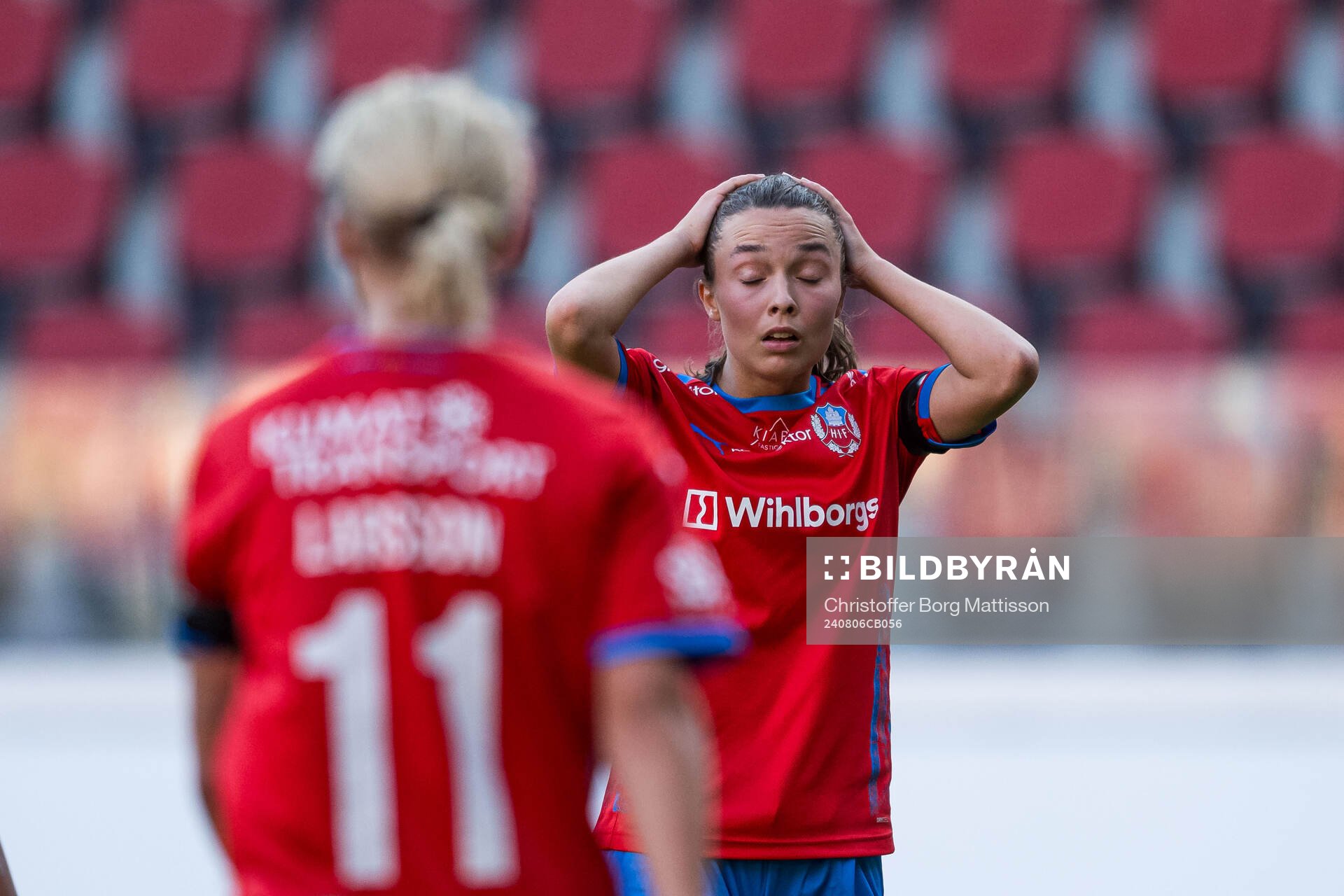 Helsingborgs Maja Nilsson deppar