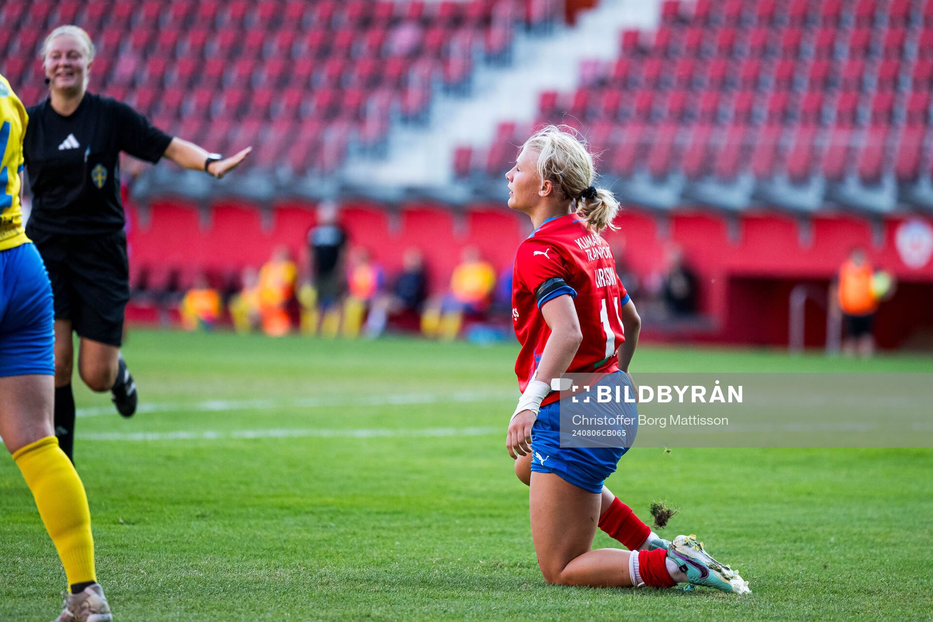 Helsingborgs Alma Larsson deppar