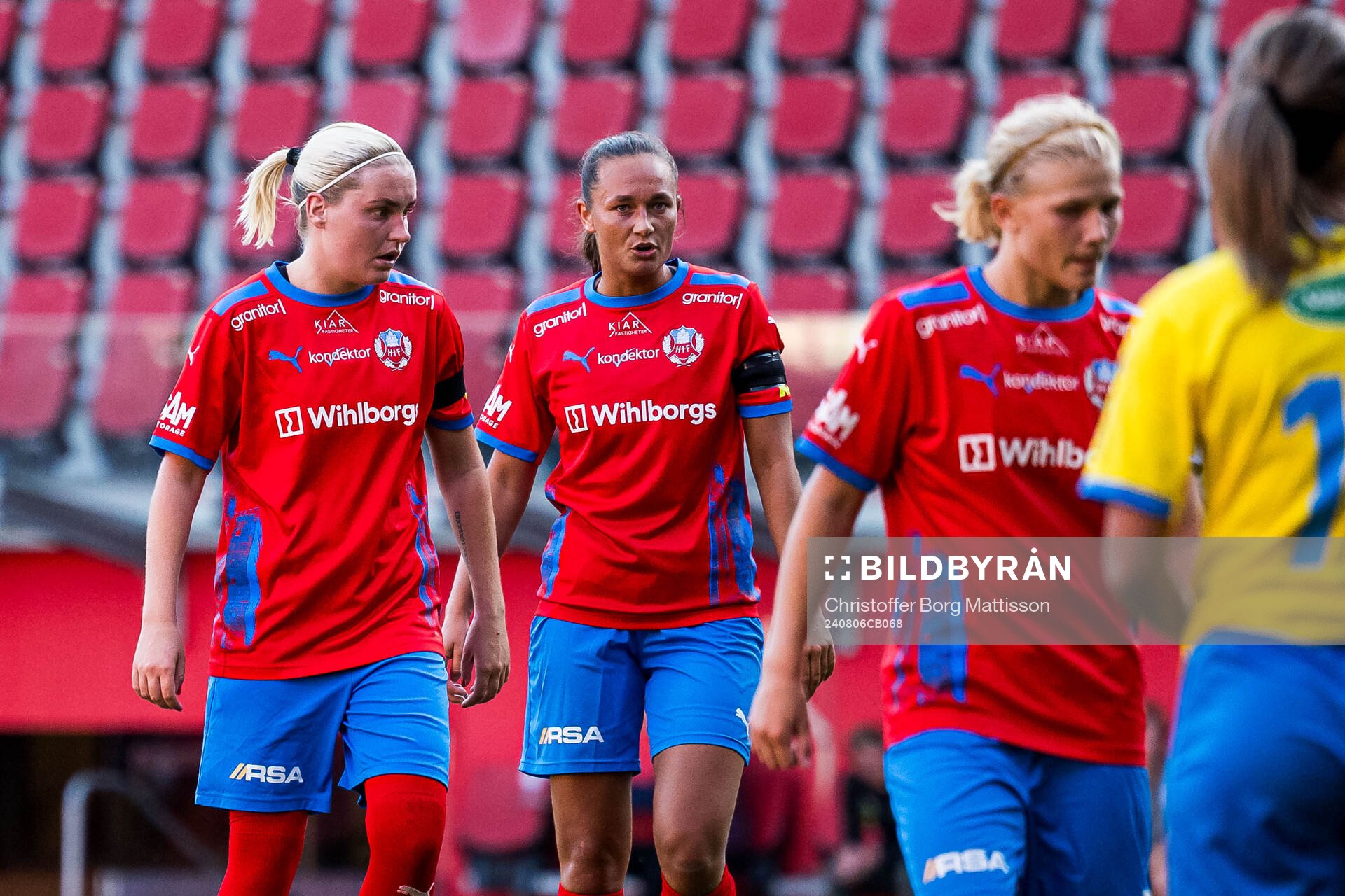 Helsingborgs Rebecka Holm och Julia Welin