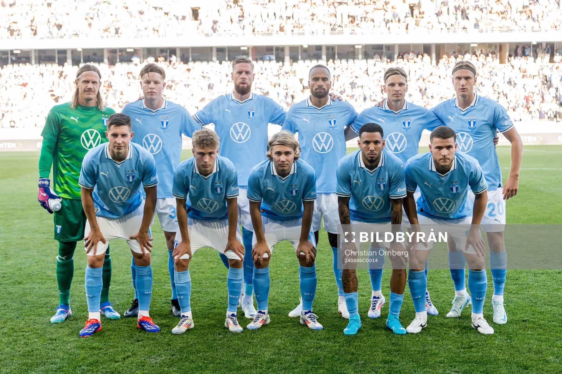 Starting eleven of Malmö FF
