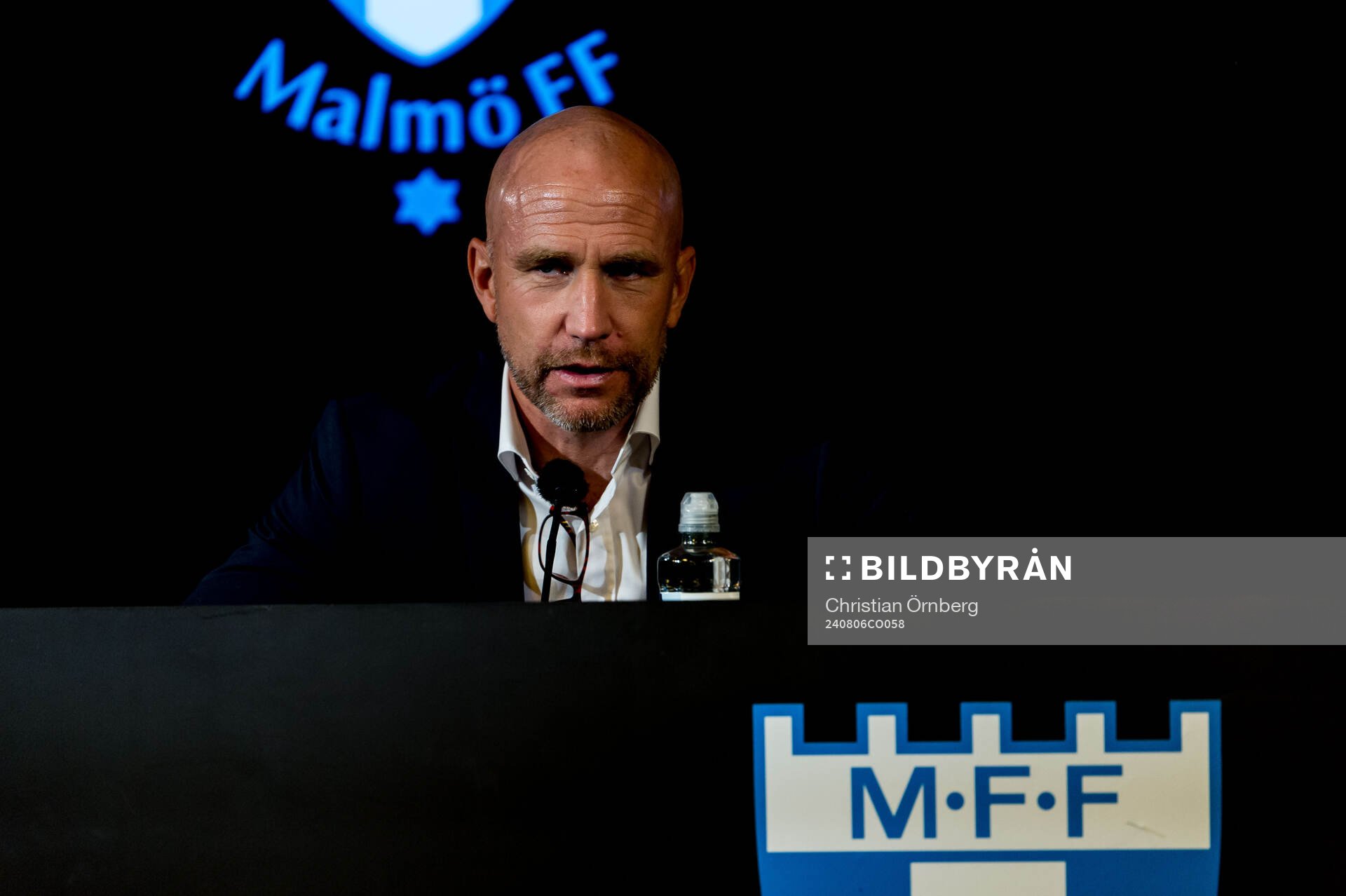Head coach Henrik Rydström of Malmö FF