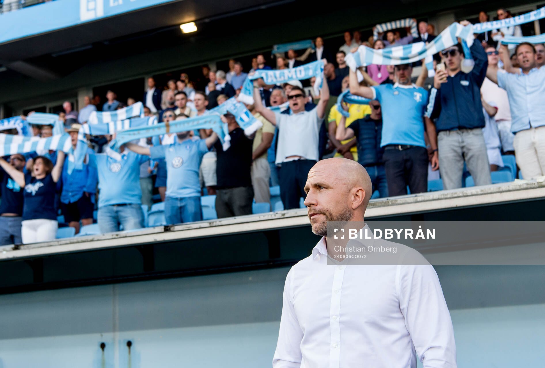 Head coach Henrik Rydström of Malmö FF