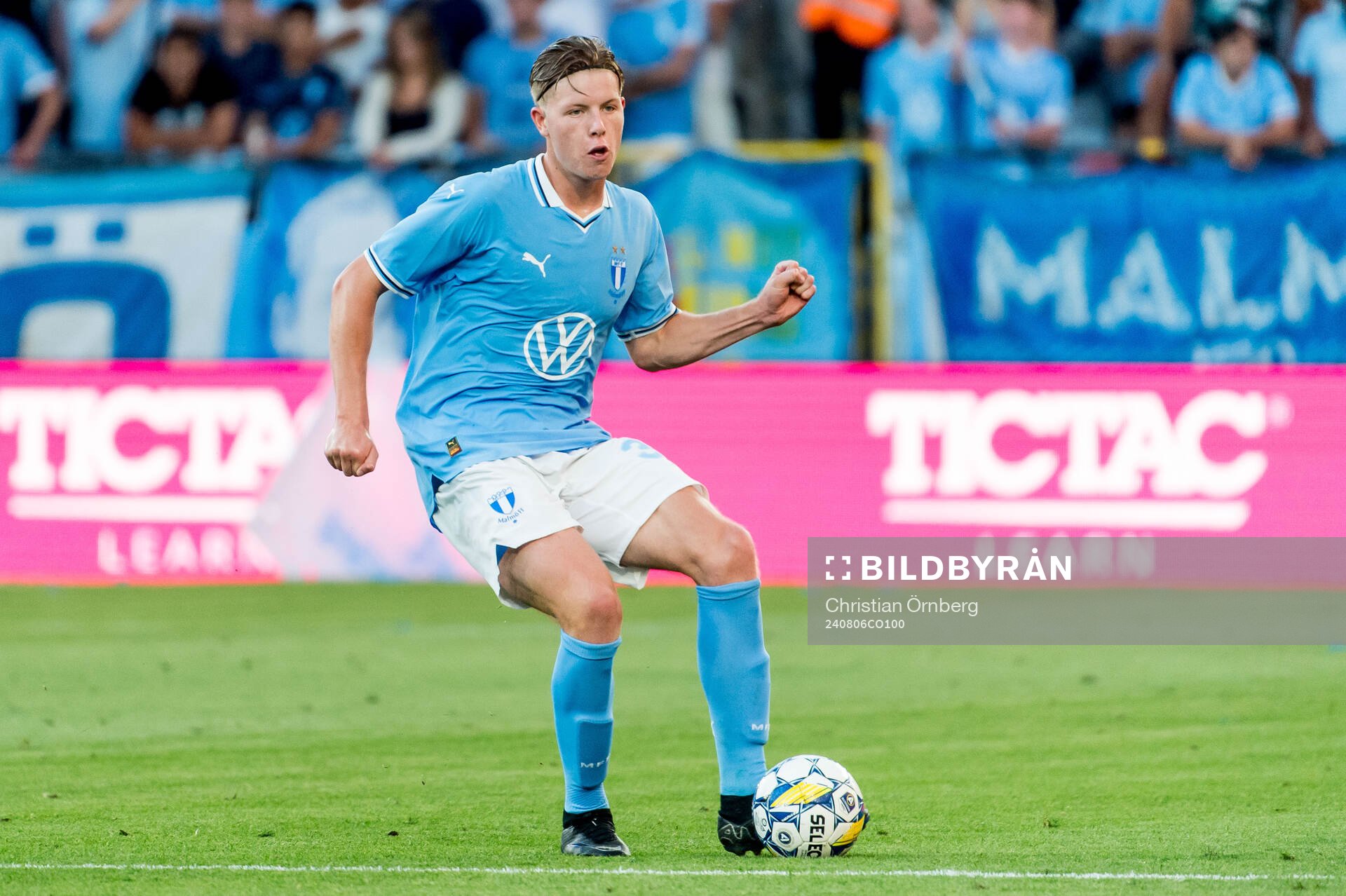 Nils Zetterström of Malmö FF